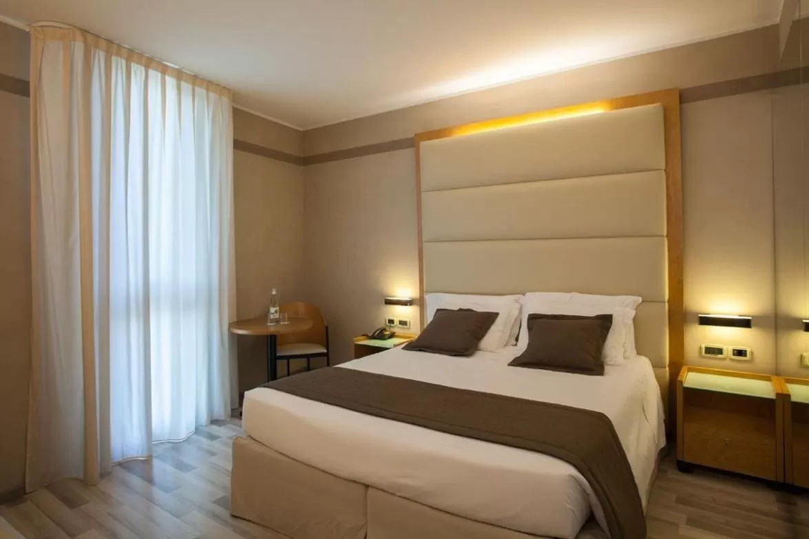 Bed in Park Hotel Ai Pini & Restaurant Ai Pini