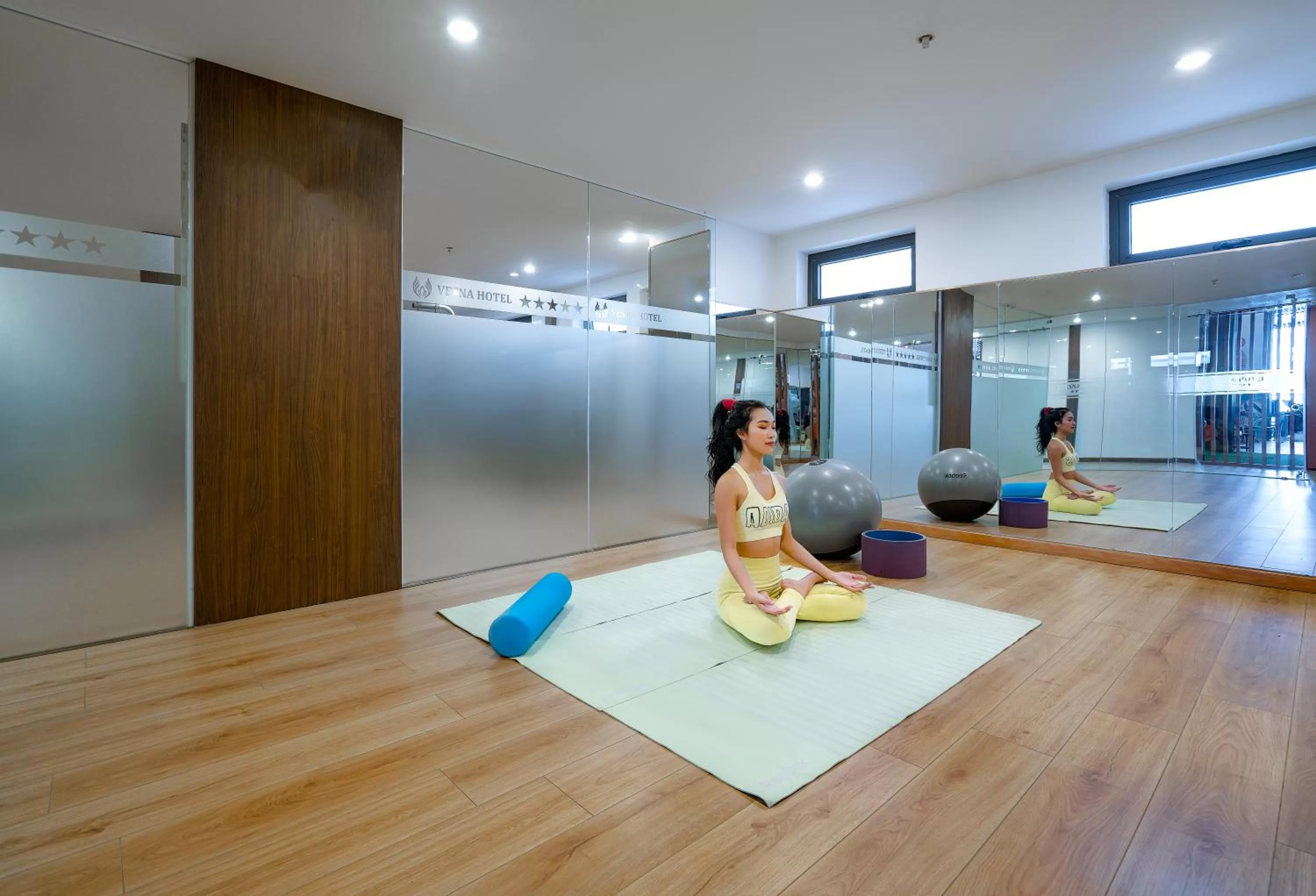 Fitness centre/facilities in Vesna Hotel