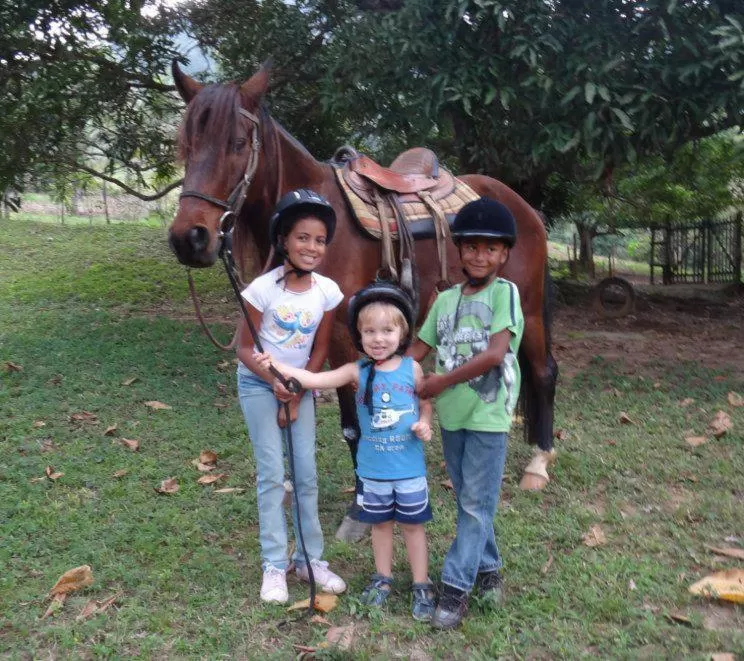 Horse-riding, Family in Hotel Eco Sítio Nosso Paraíso