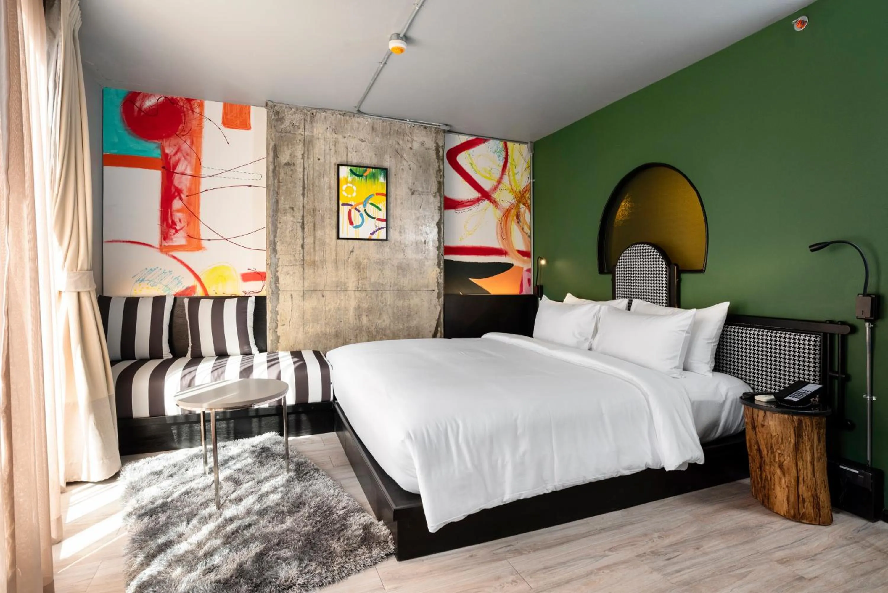 Bed in MeStyle Museum Hotel