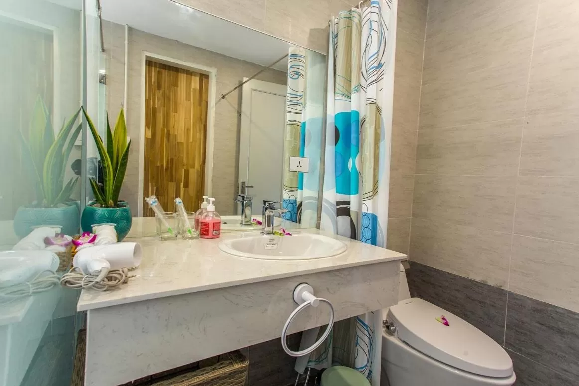 Bathroom in Peach House