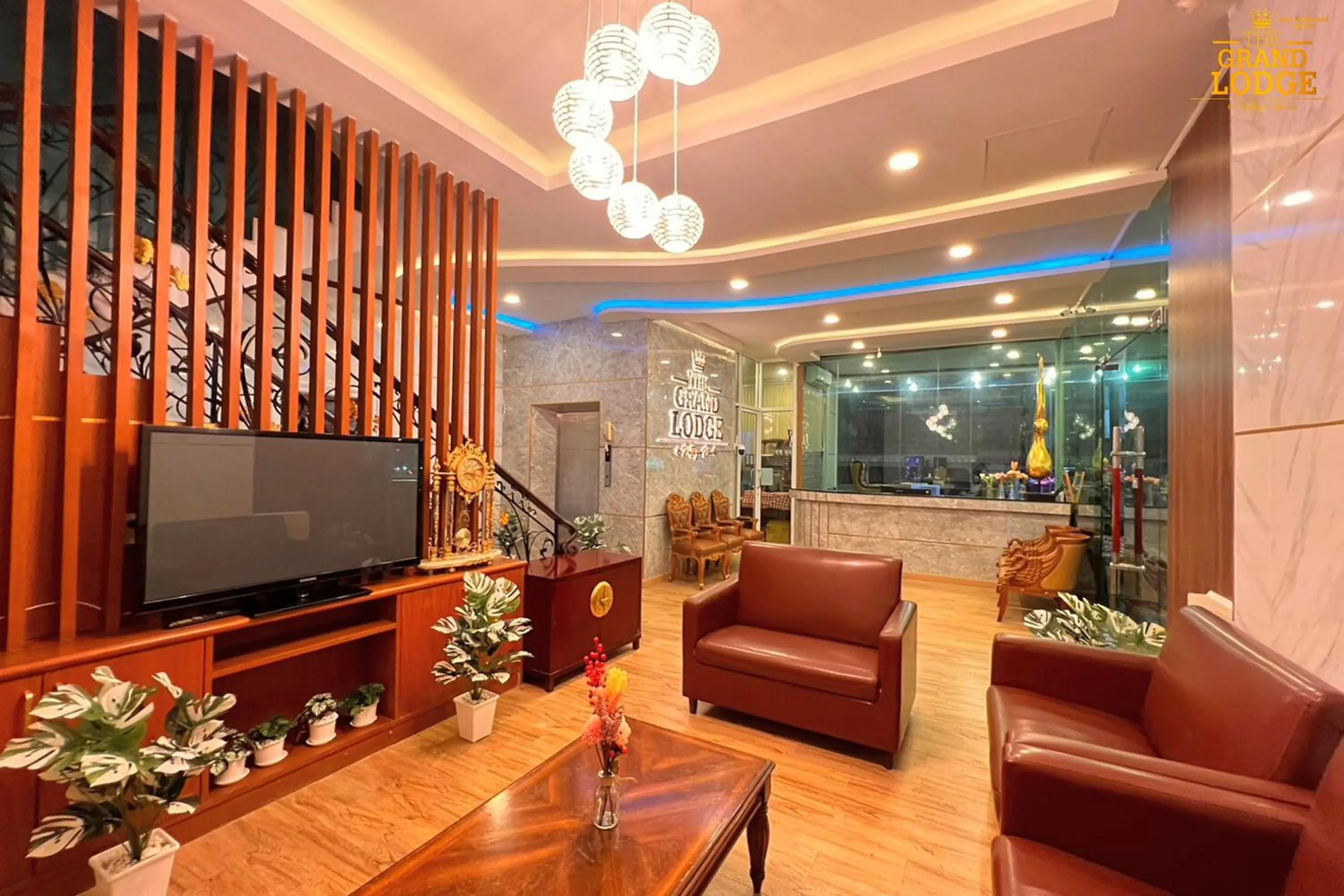 Seating area in The Privi Hotel