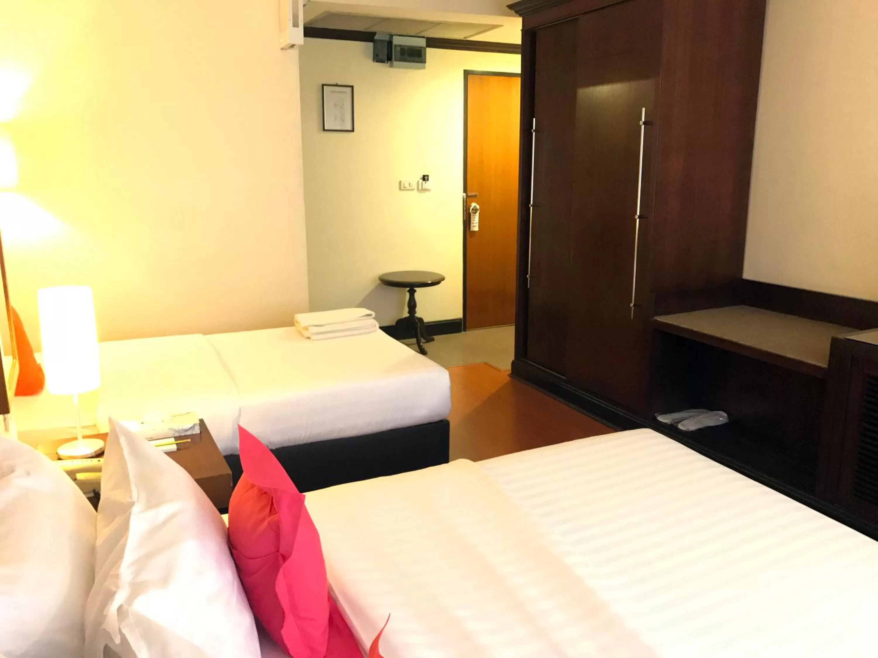 Bedroom, Bed in Grand Business Inn