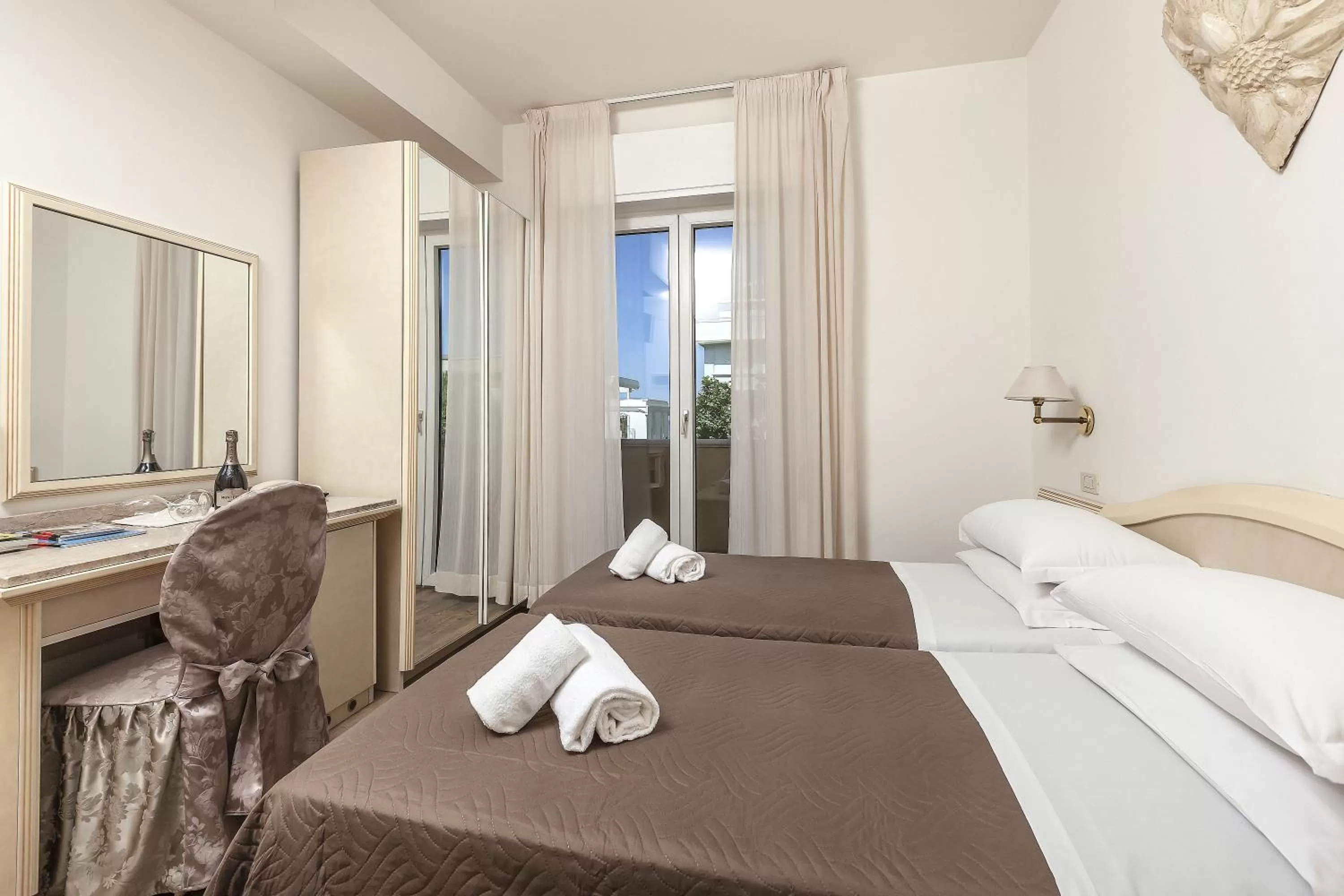 Bed in Ariminum Hotel