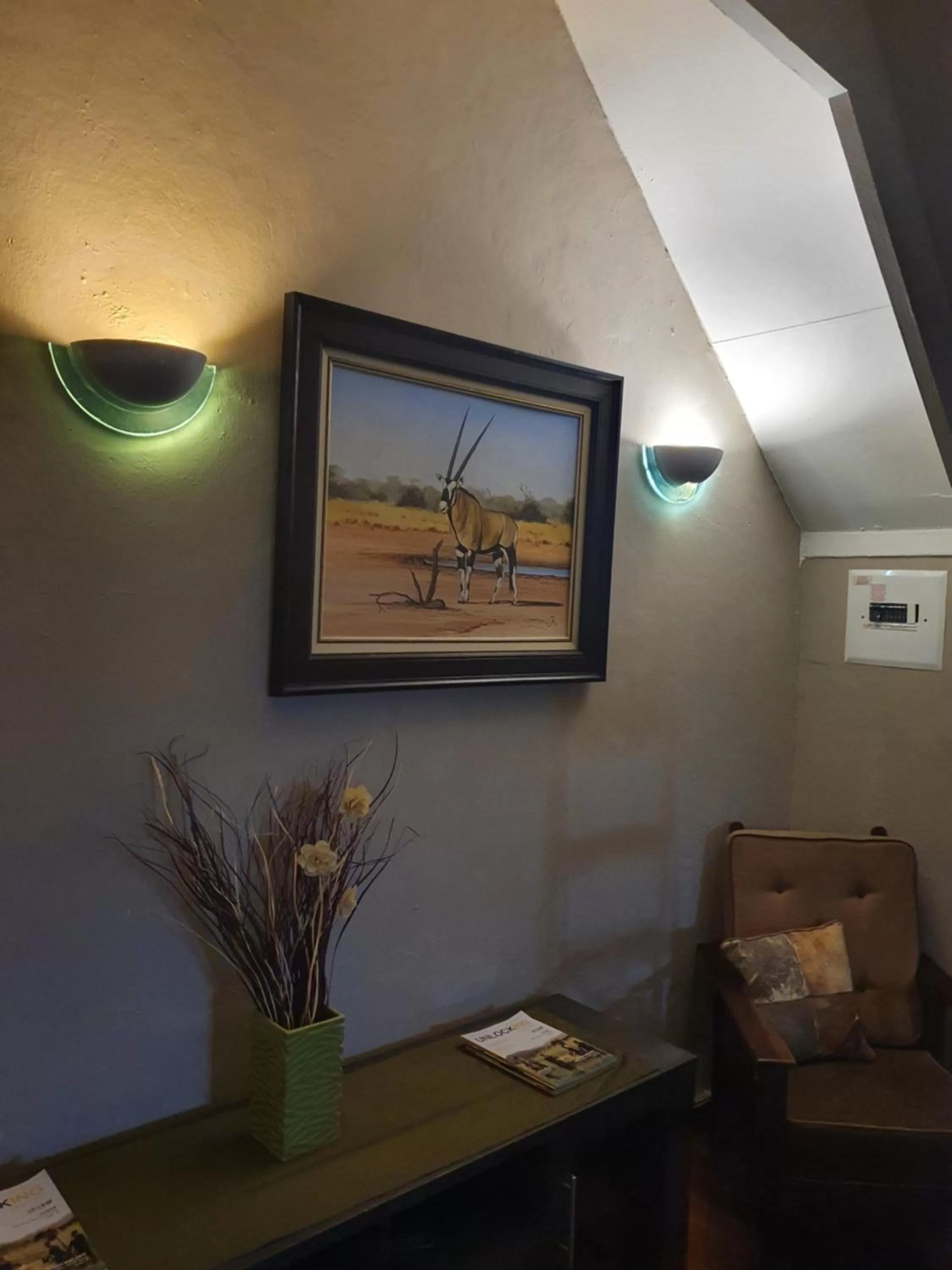 Seating area in The Leopard Tree