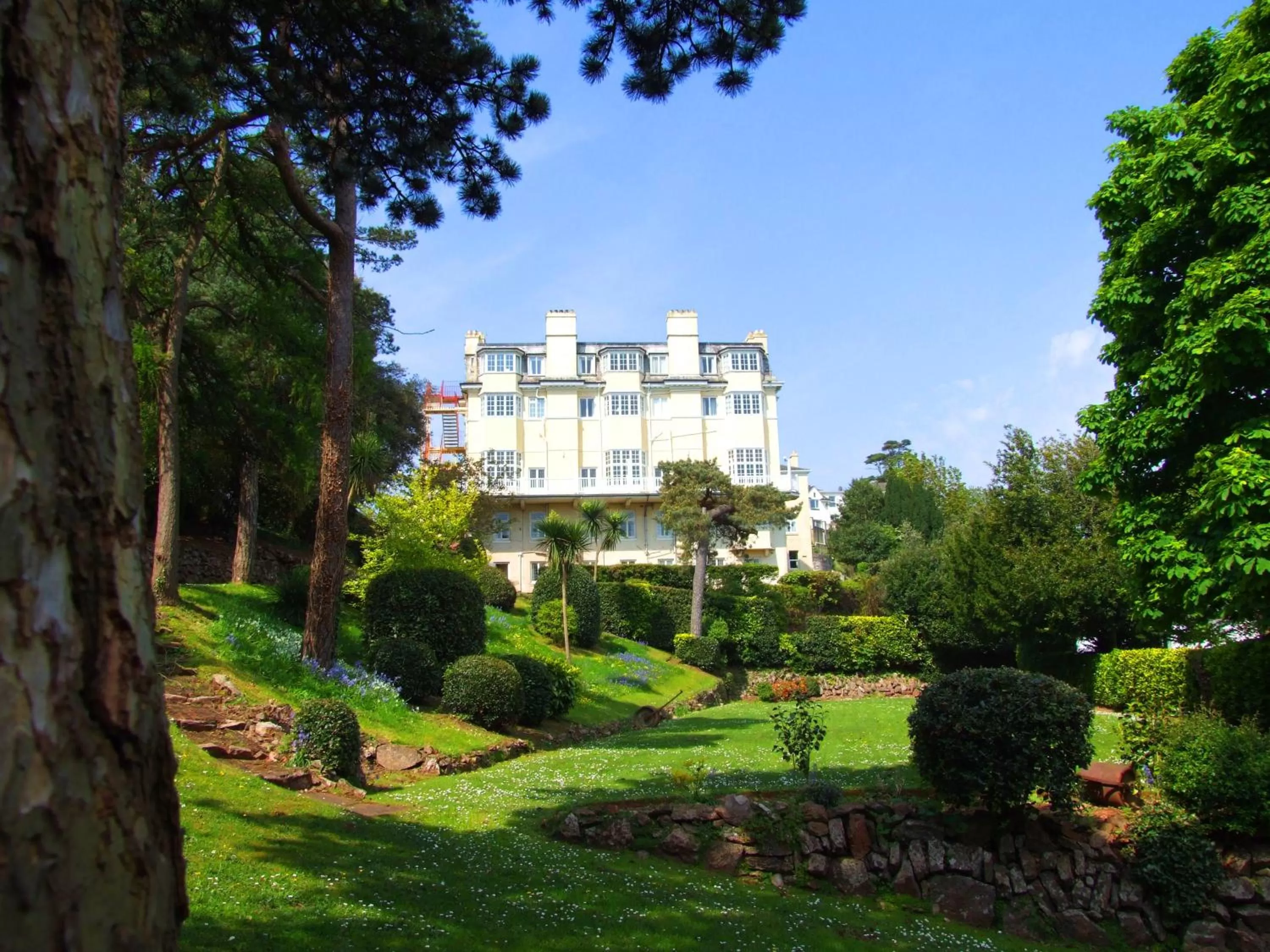 Garden in The Headland Hotel & Spa