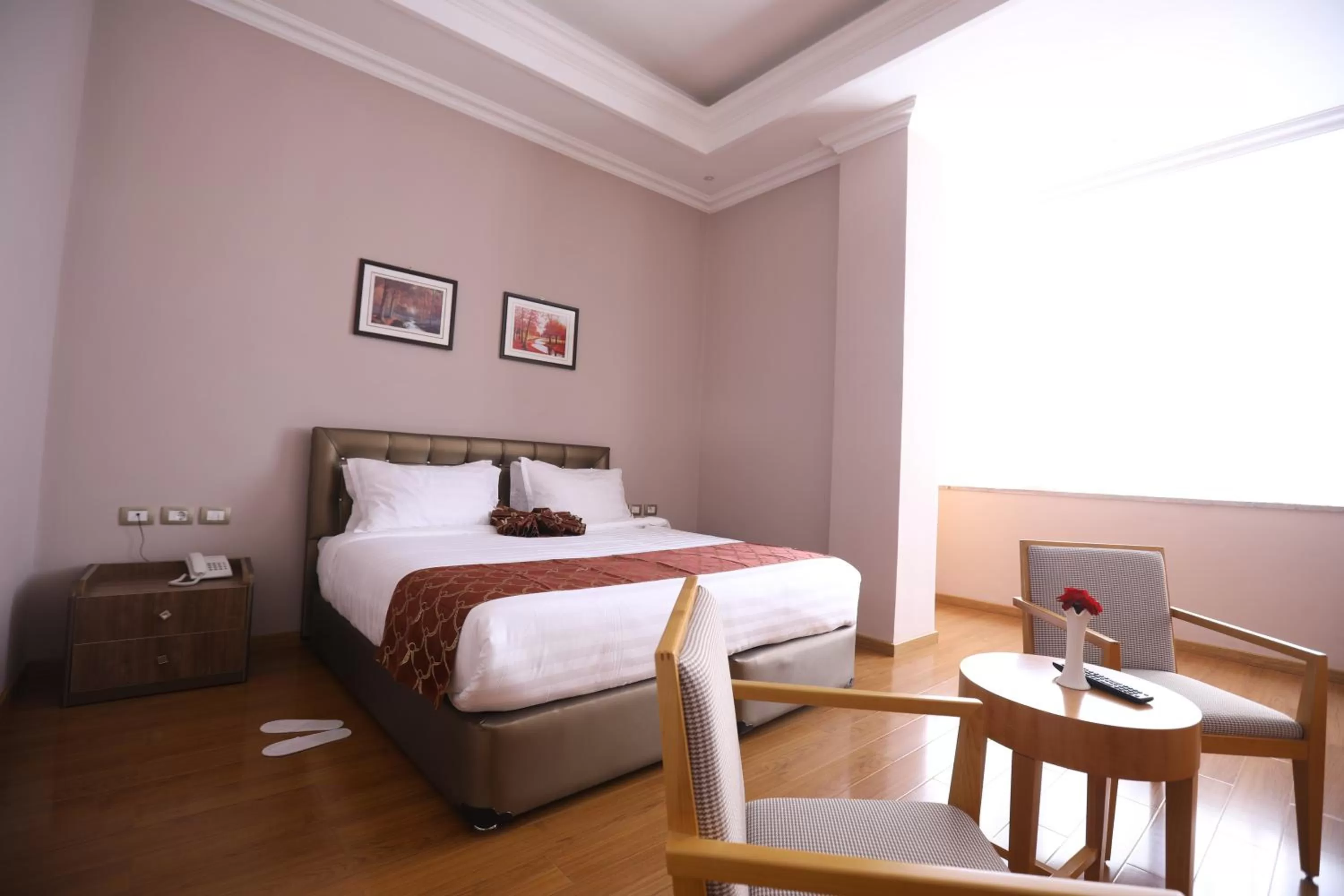 Bed in New Day Hotel