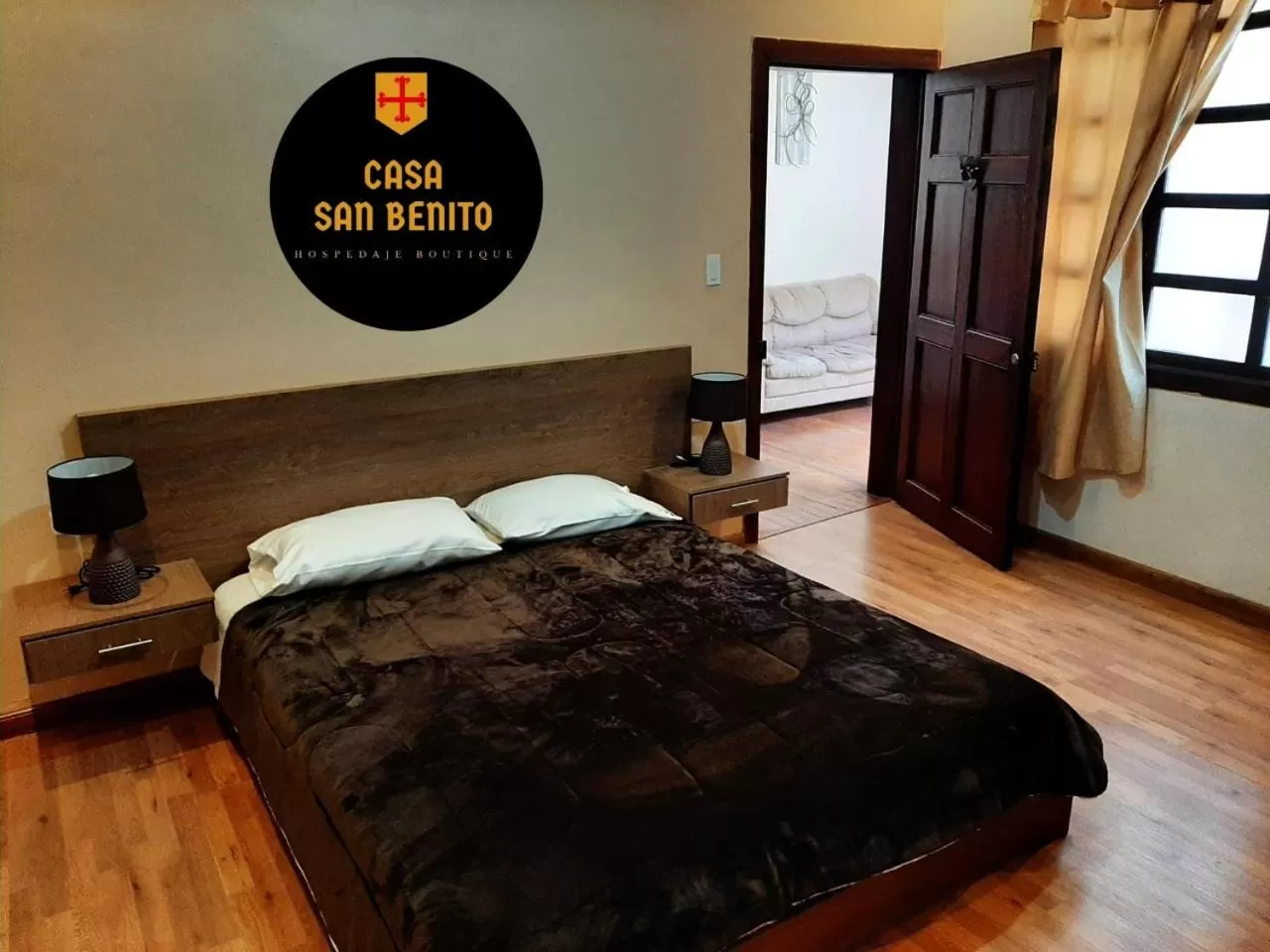 Bed in Casa San Benito Hospedaje