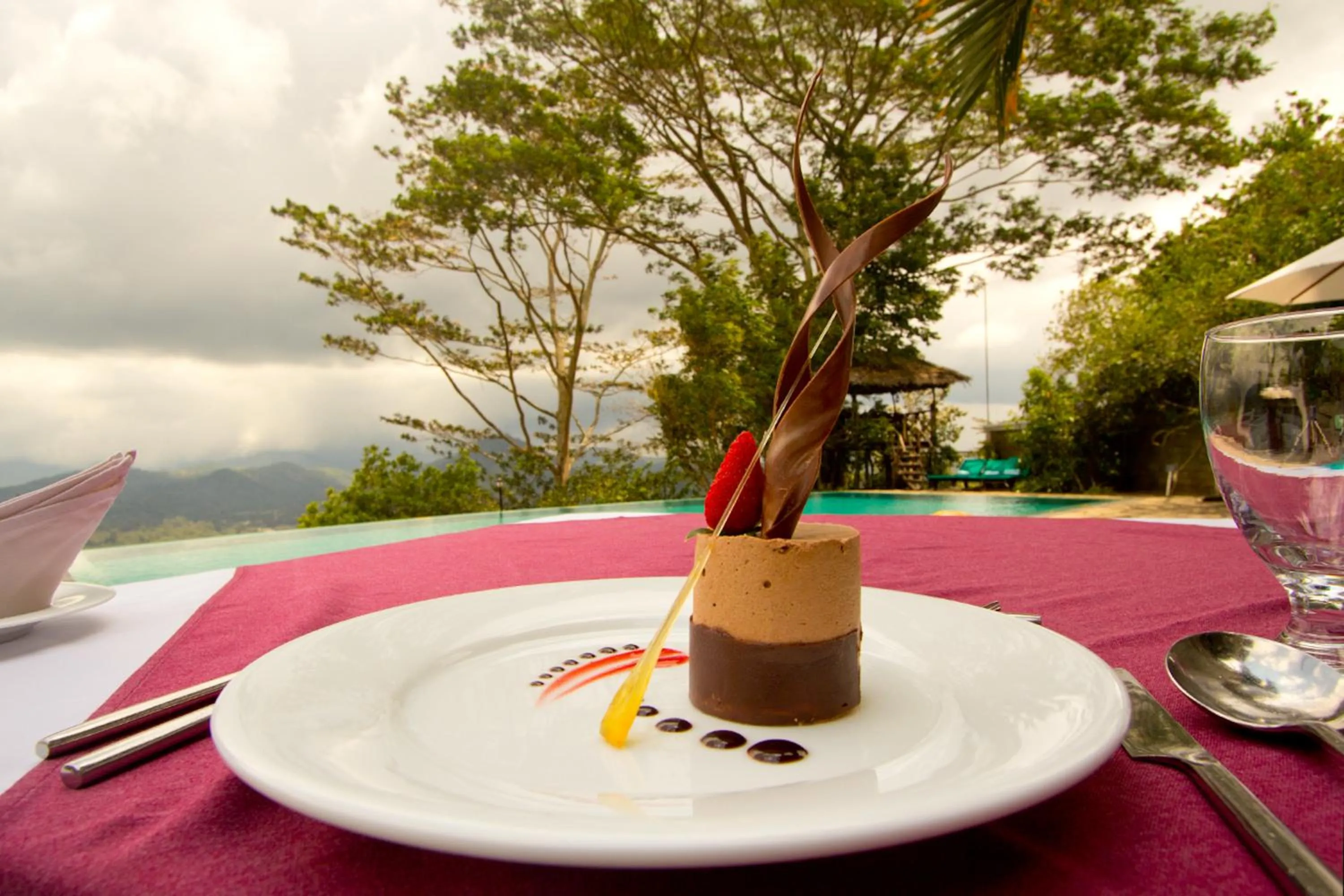 Food close-up in Randholee Resort & Spa