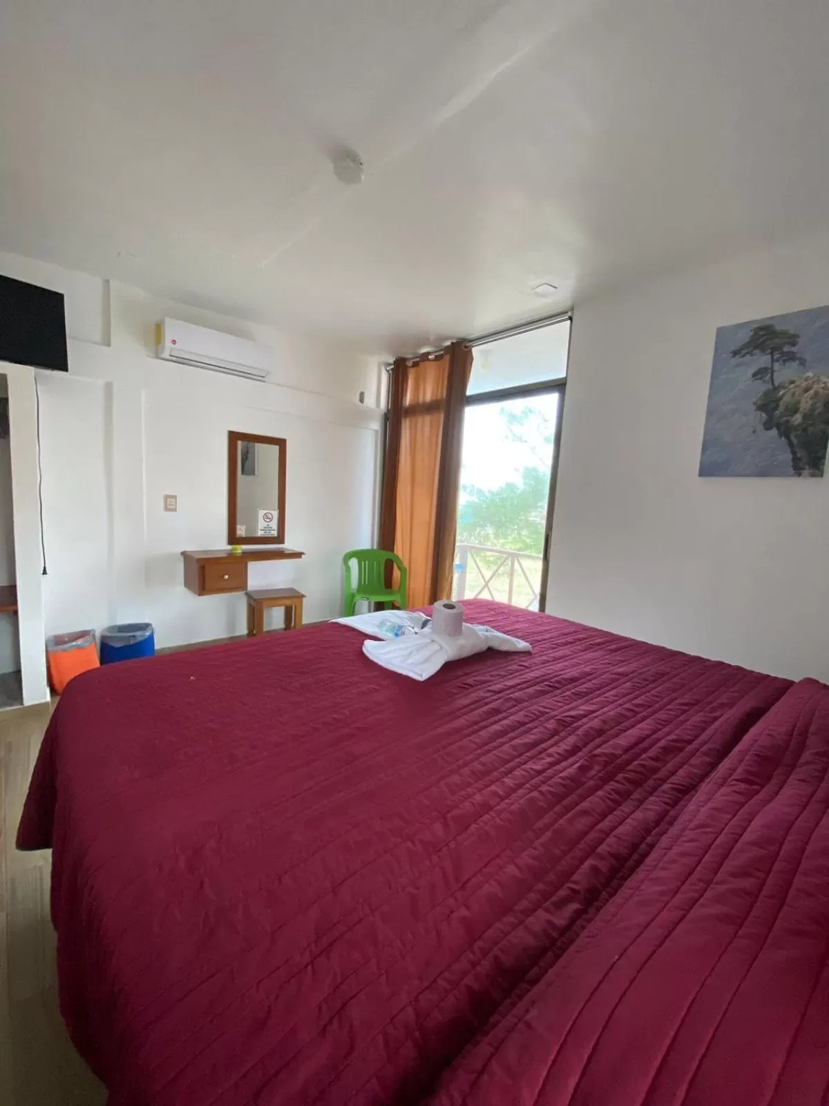 Toilet, Bed in Hotel El Rincon de Don Juan