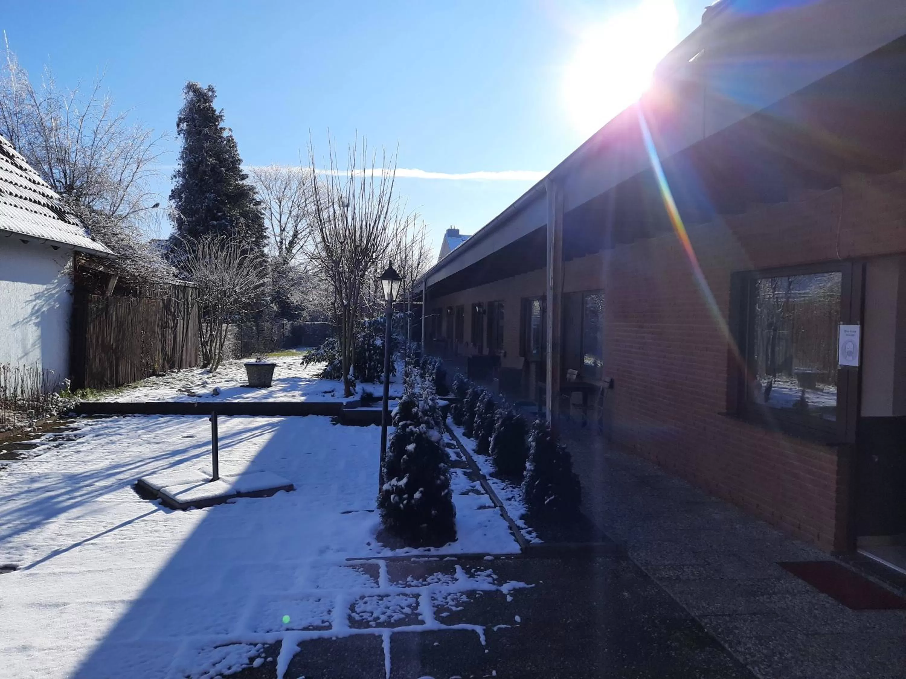 Patio in Hotel Kaiserhof
