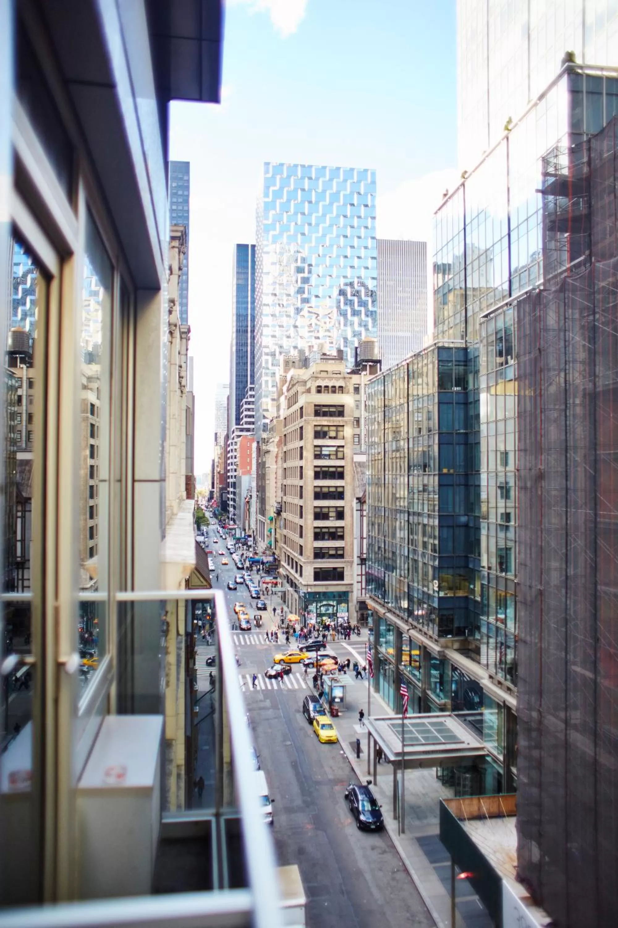 City view in The Gotham Hotel