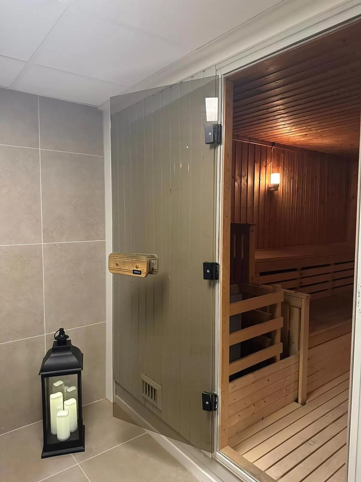 Sauna in Almnäs Park Hotel