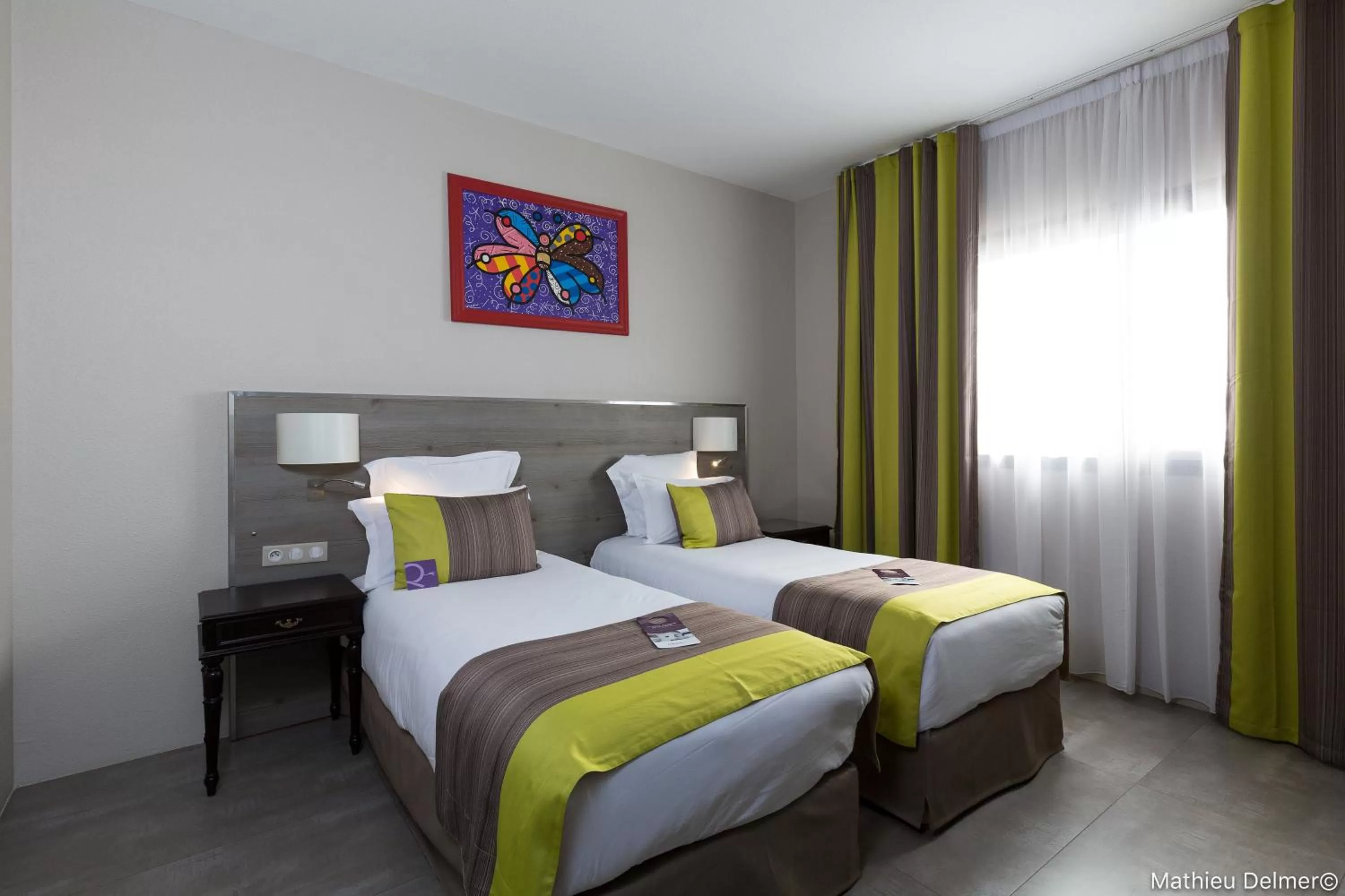 Bed in Mercure Cayenne Royal Amazonia