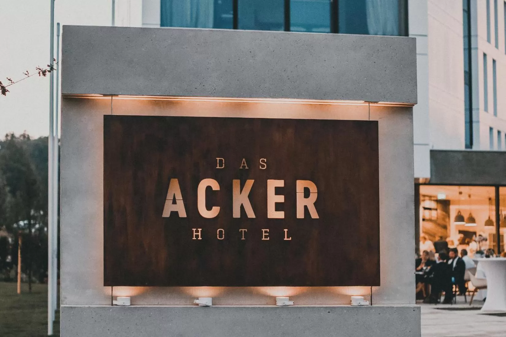 Property building in Das ACKER Hotel