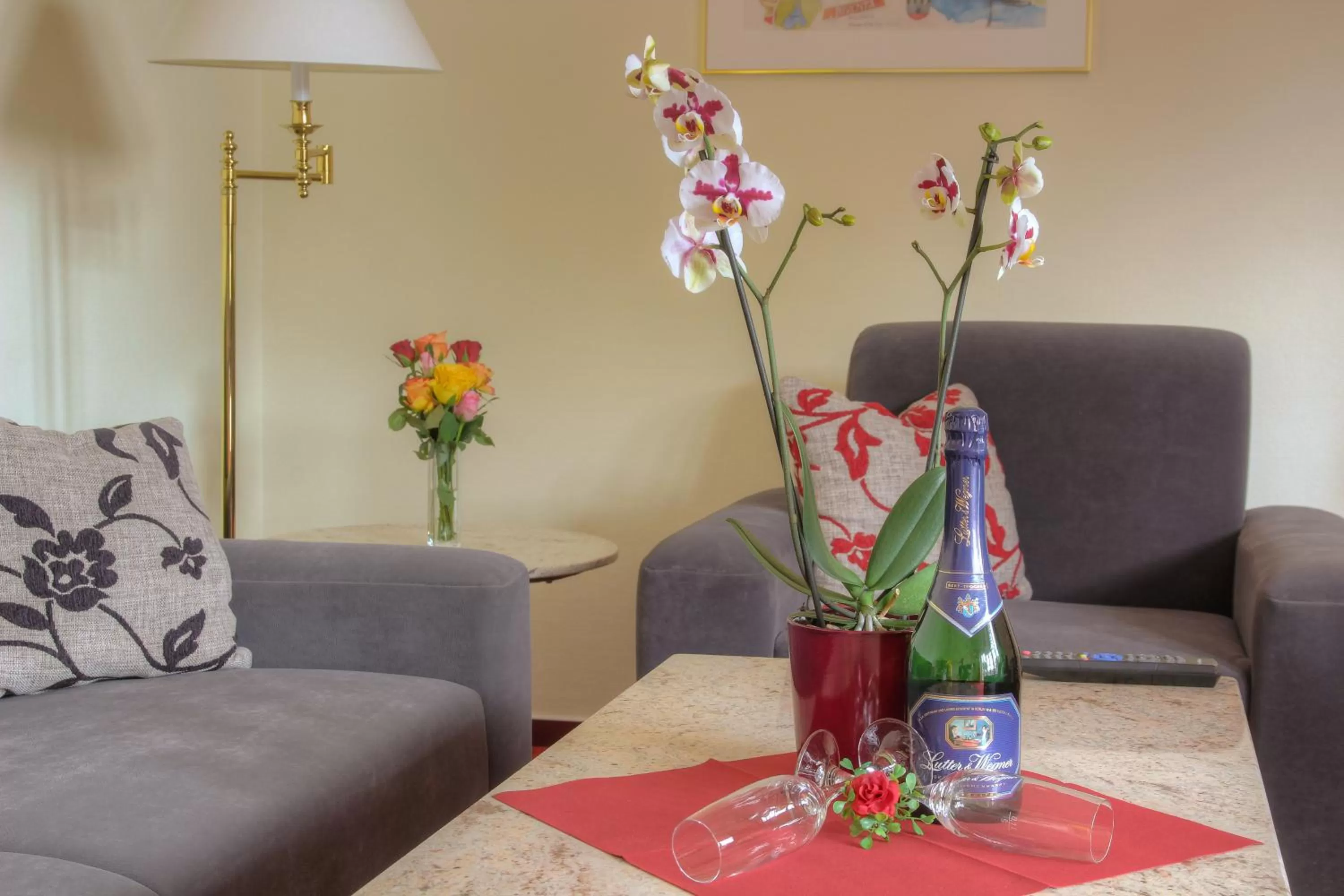 Living room in Hotel Hafen Hitzacker - Elbe