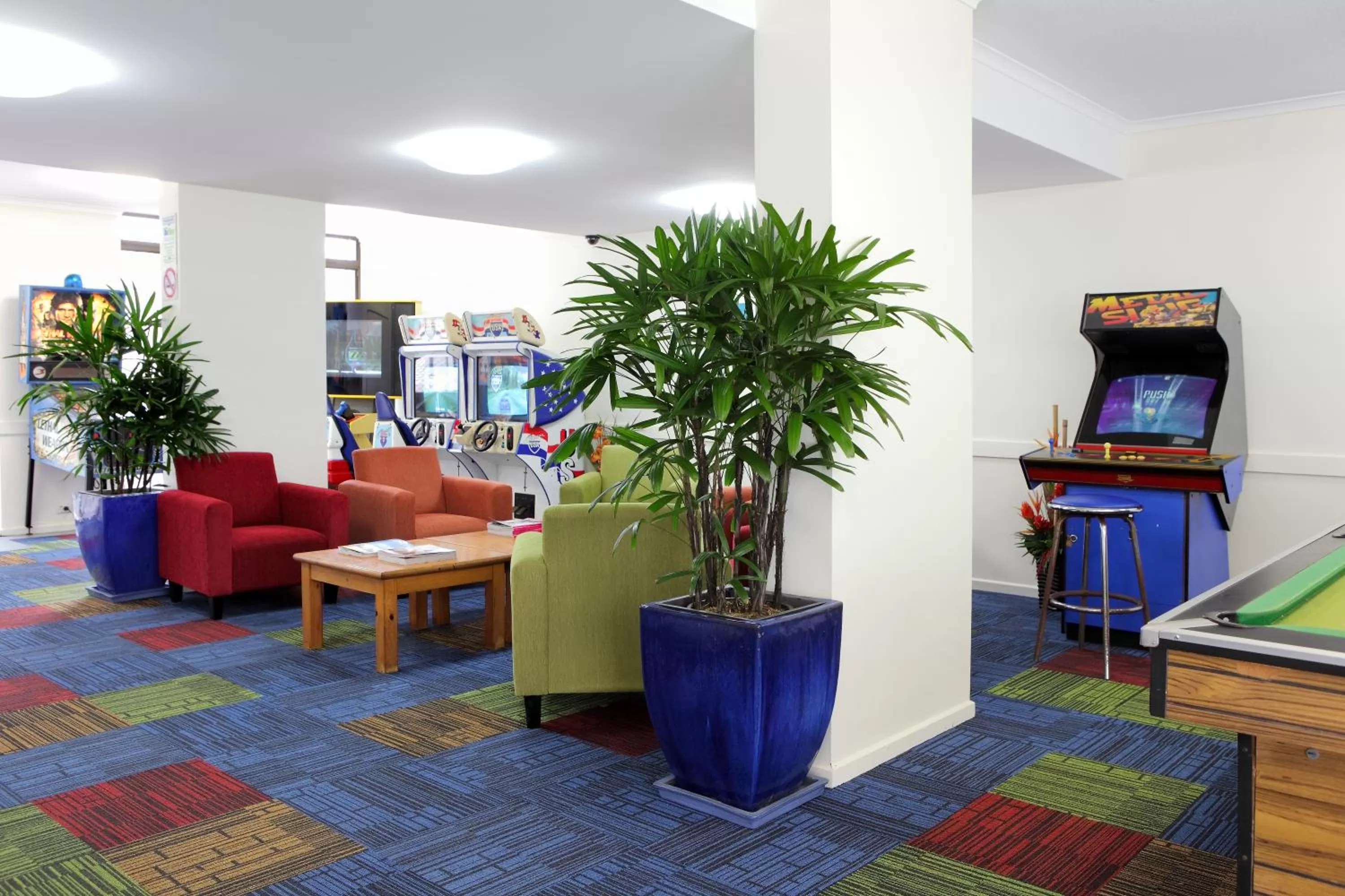 Game Room in Pacific Beach Resort