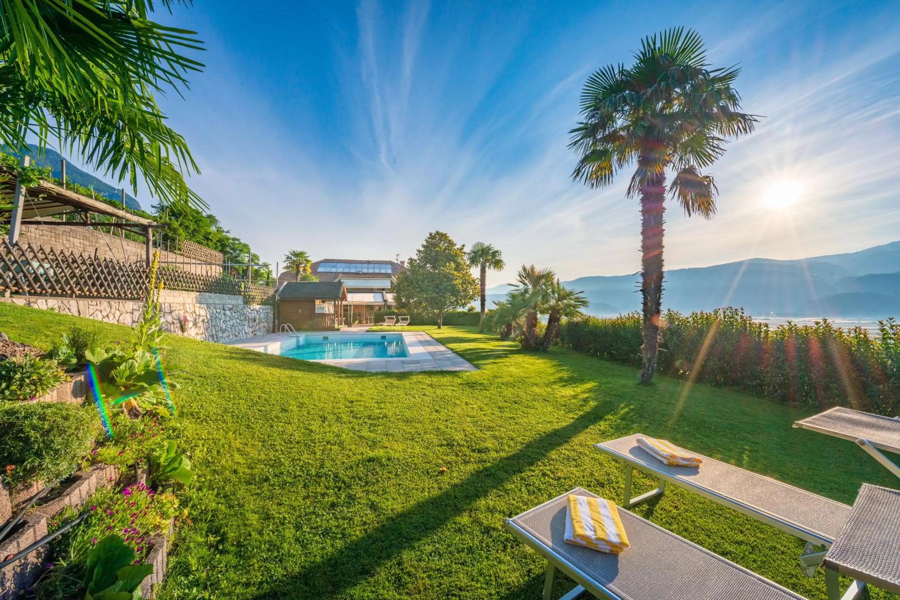 Swimming pool in Garni Hotel Ritterhof