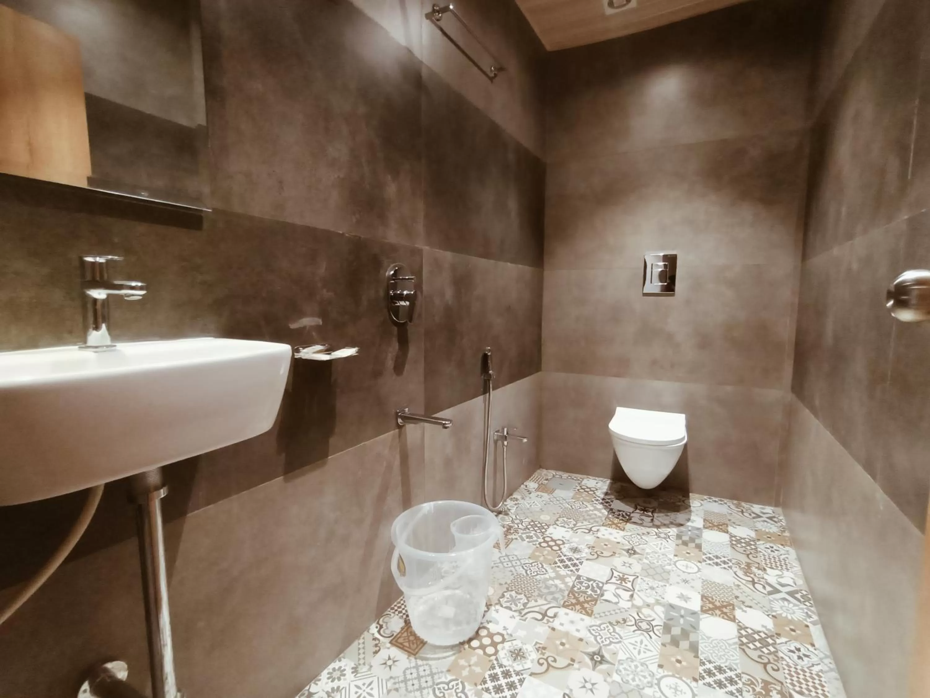 Bathroom in Hotel Prasad NX