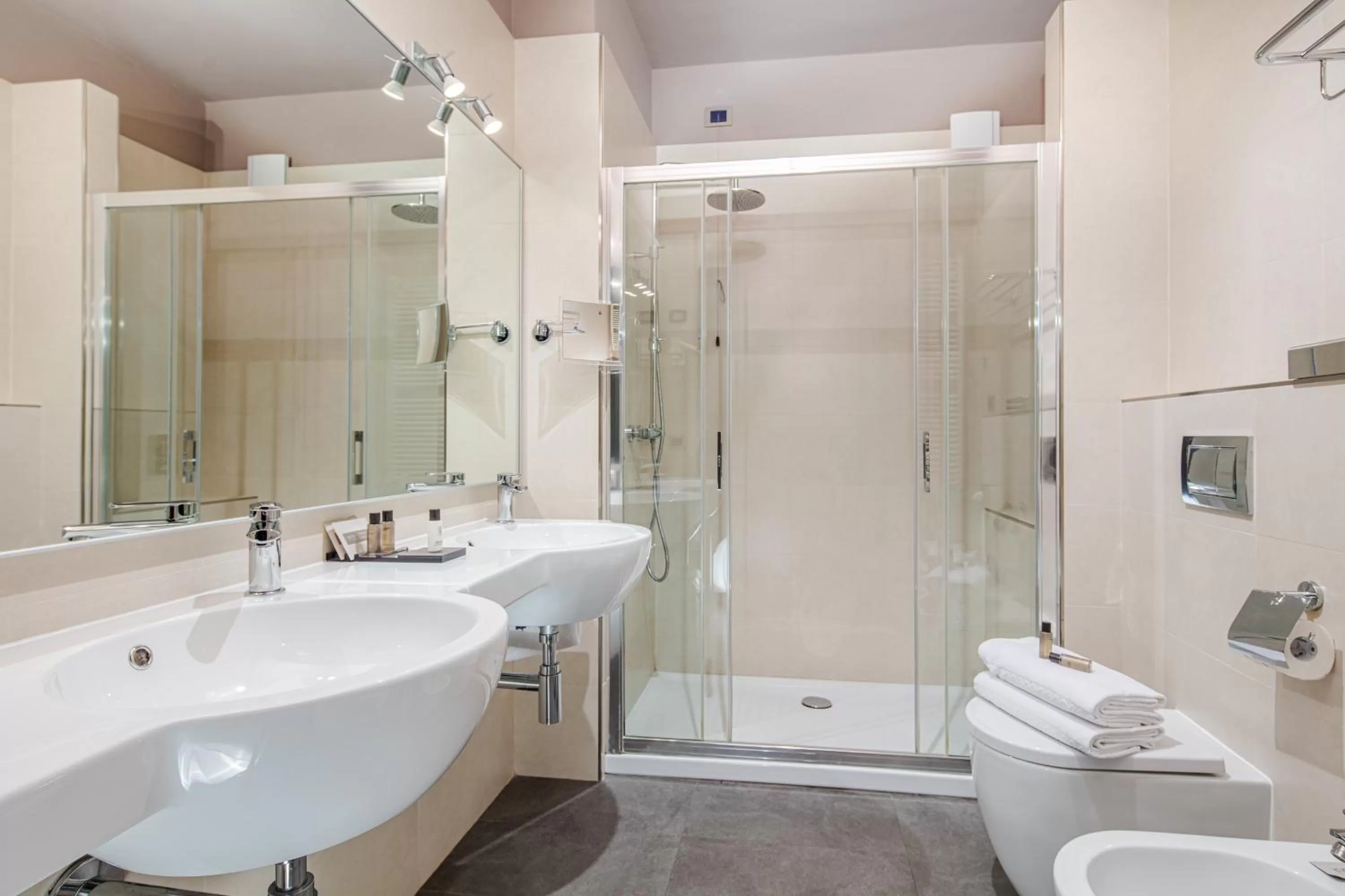 Bathroom in Hotel Franz