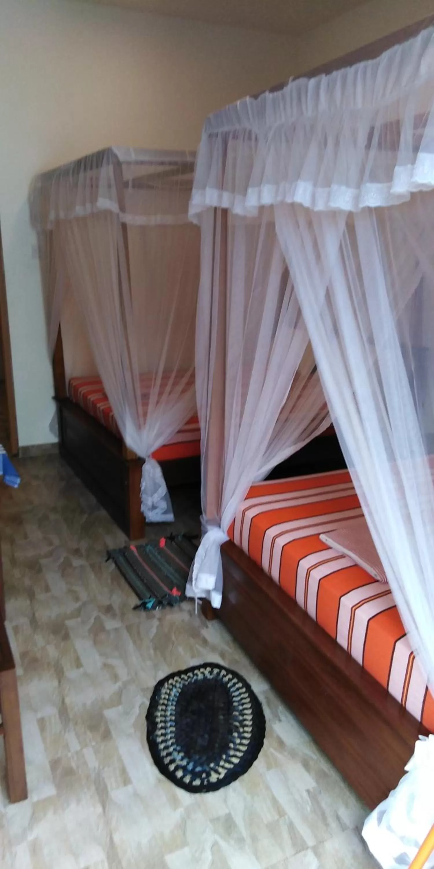 Balcony/Terrace, Bed in Pearl Resort Mirissa