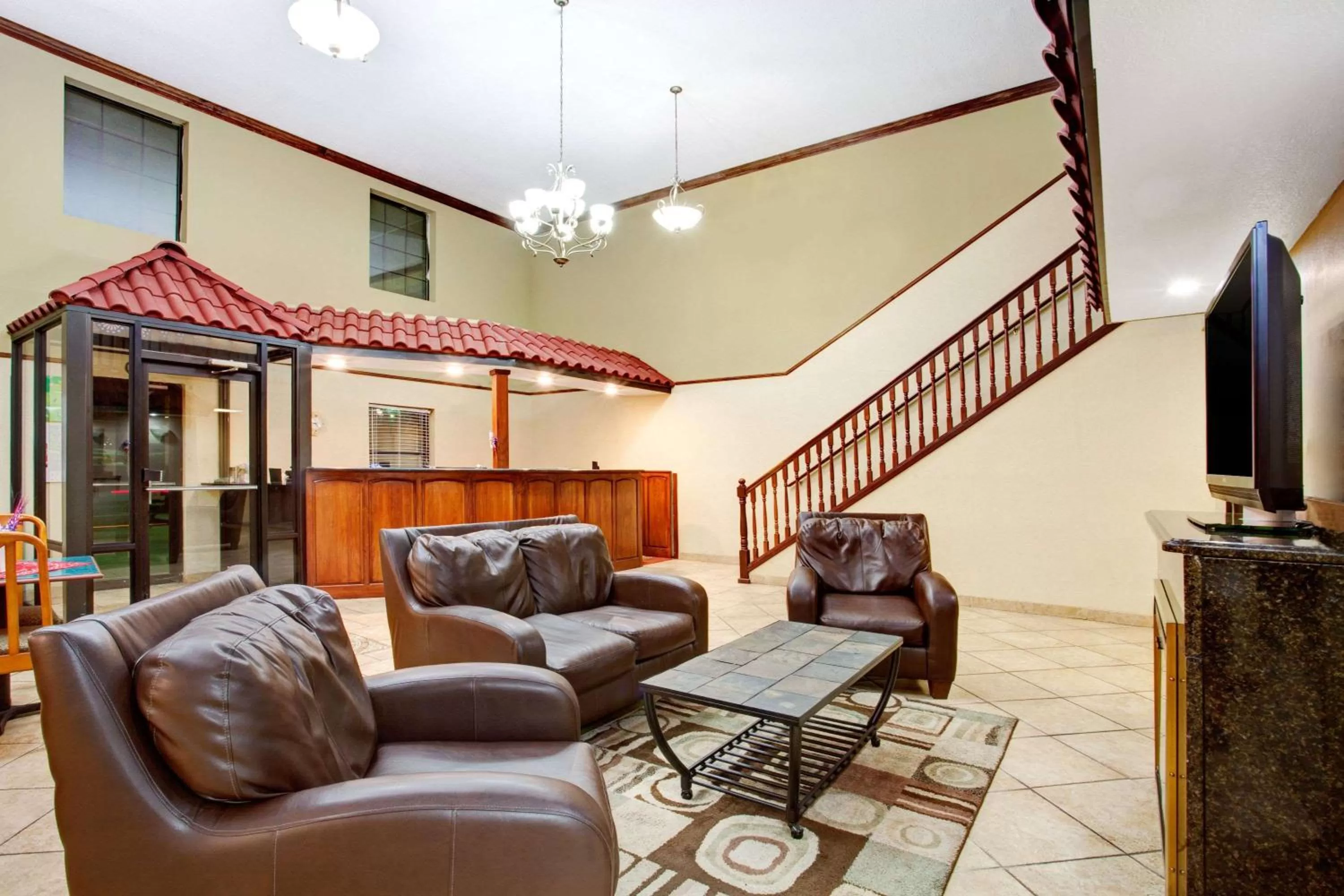 Lobby or reception in Super 8 by Wyndham Forrest City AR