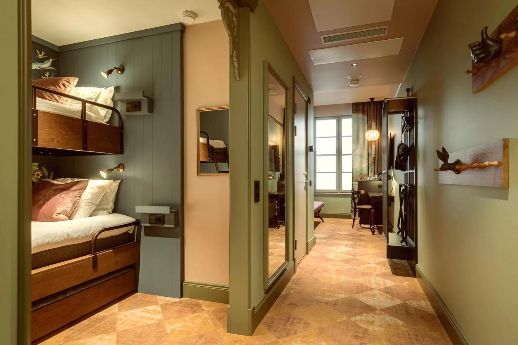 Bed in Liseberg Grand Curiosa Hotel