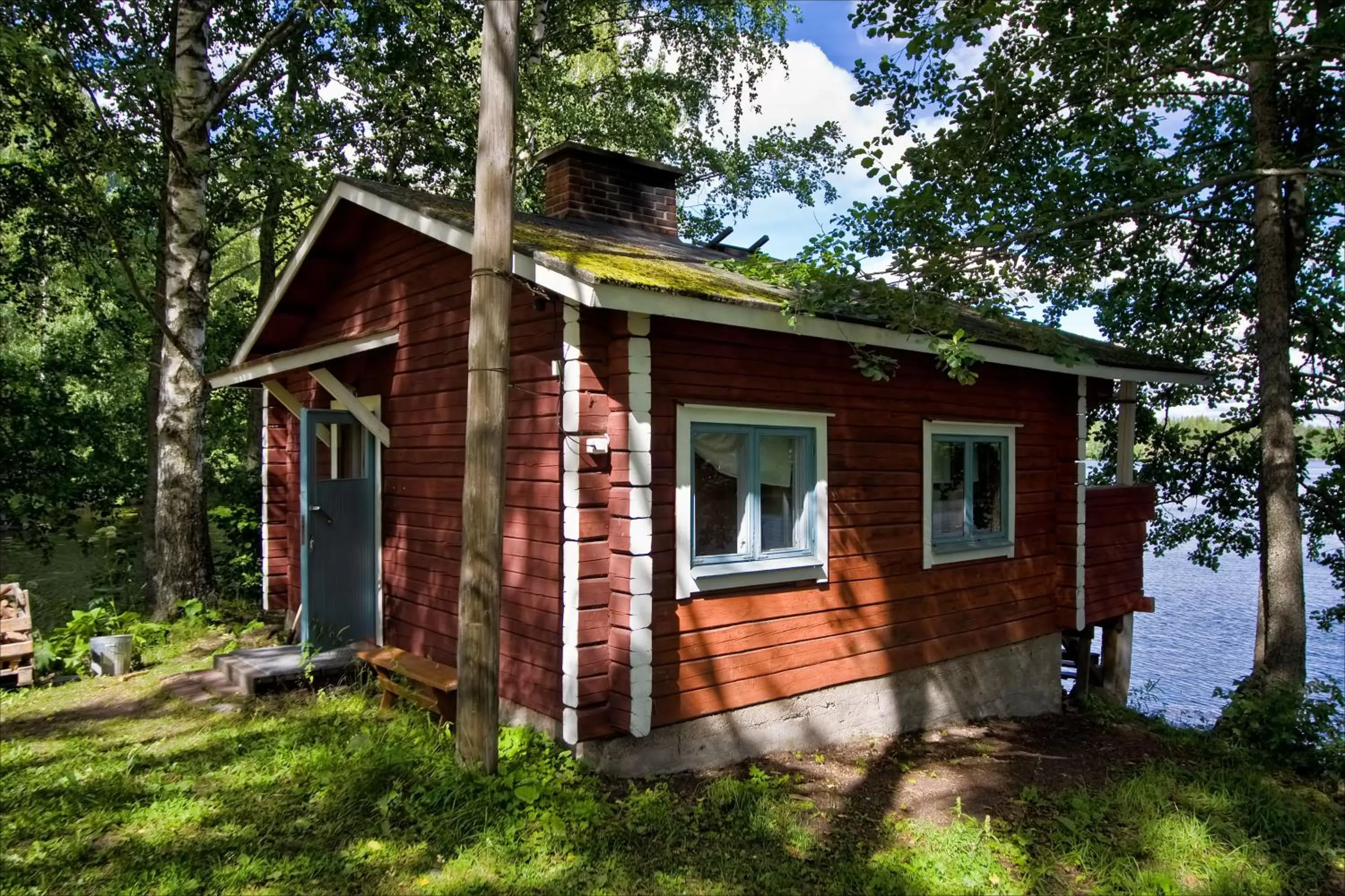Sauna, Property Building in Sahanlahti Resort