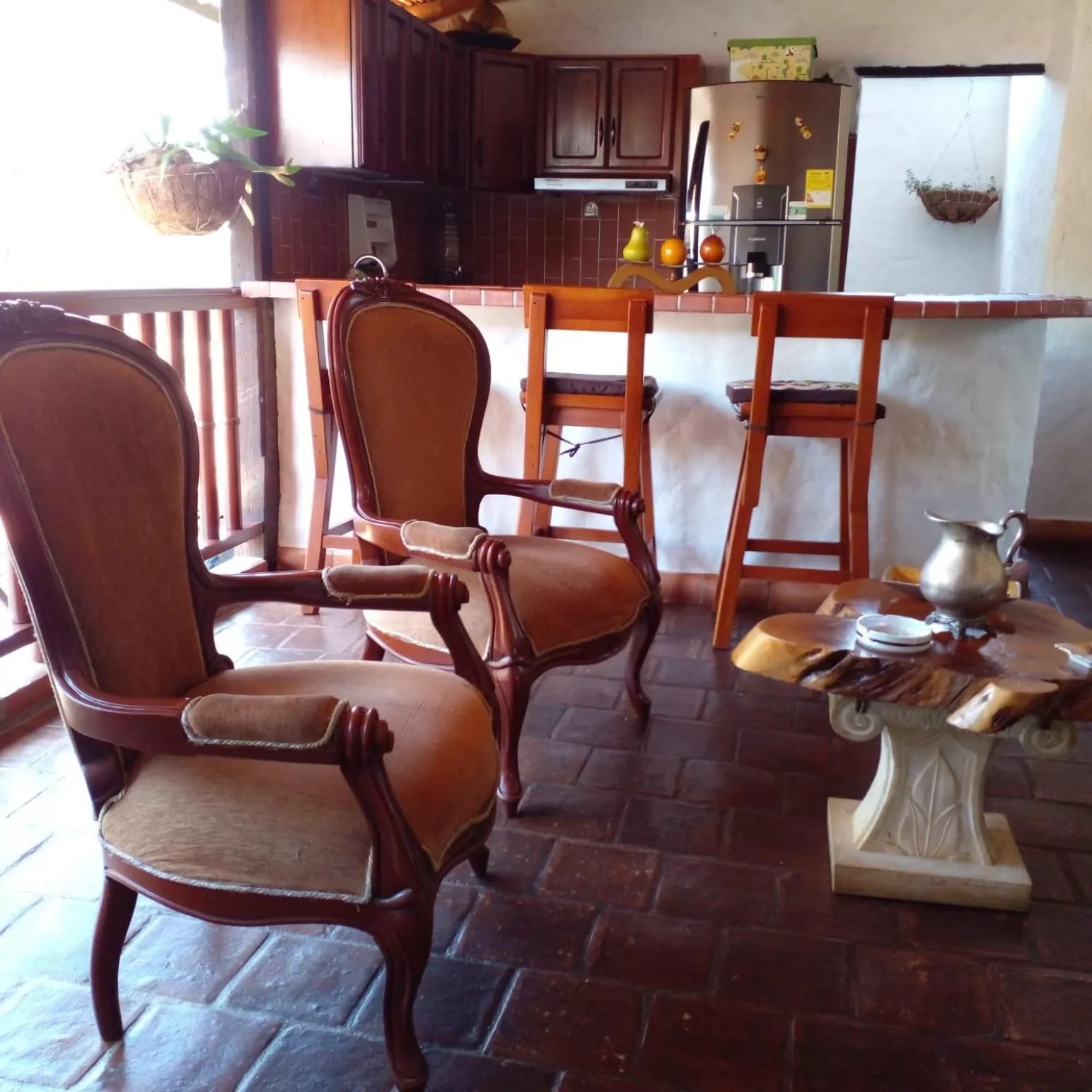 Seating Area in Mi Casa en Barichara