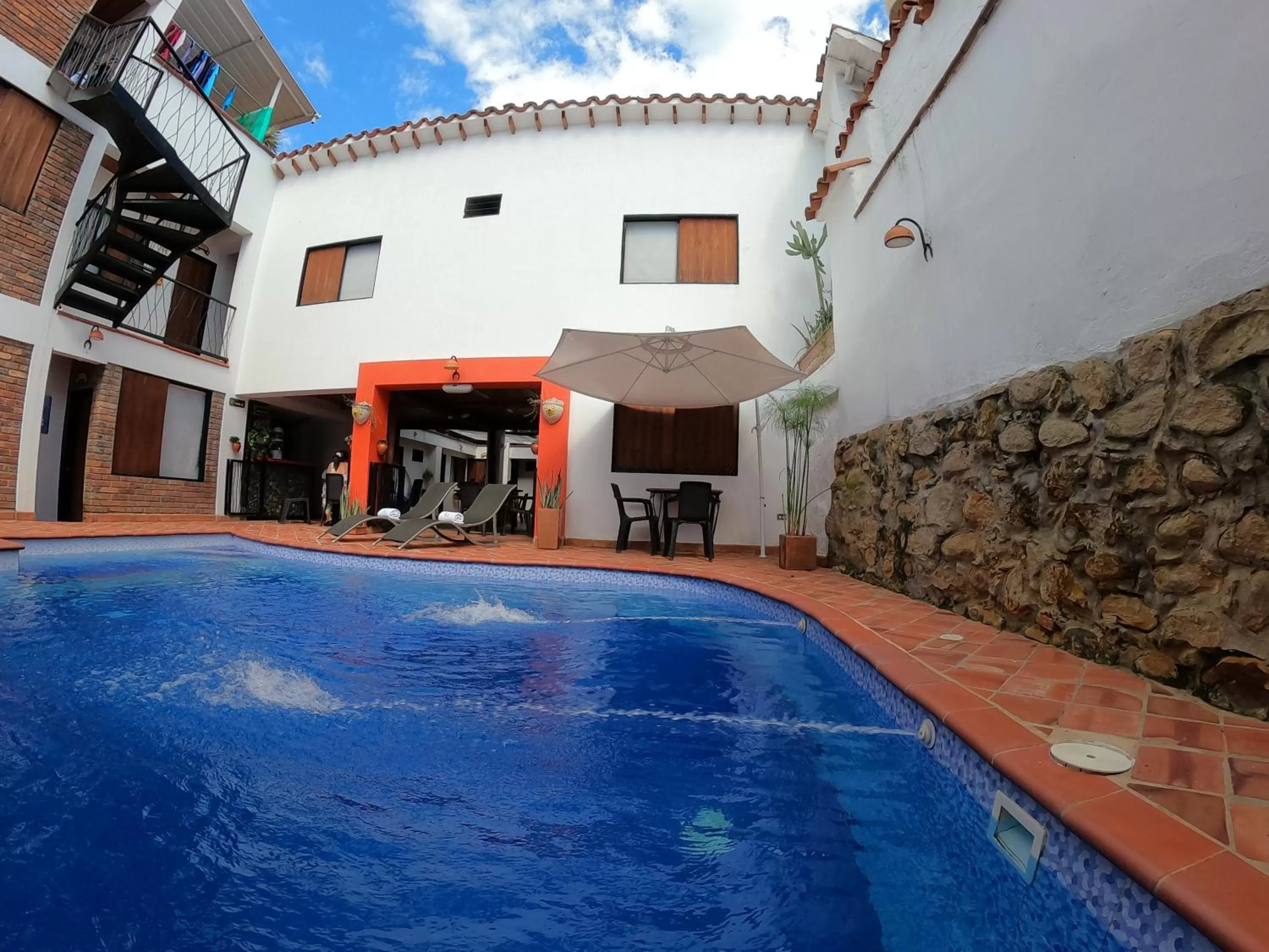Swimming Pool in Hotel Villa Del Socorro