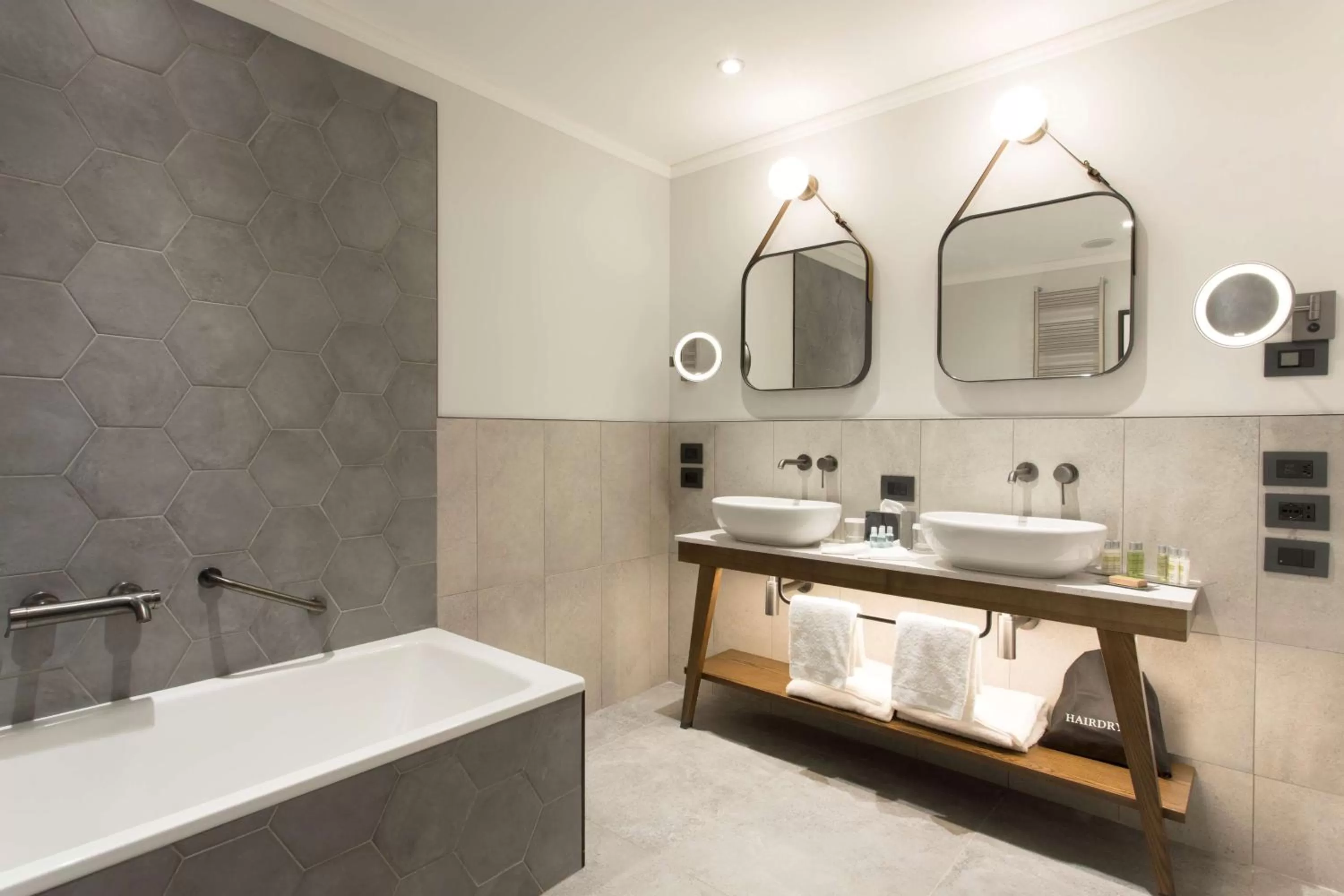Bathroom in DoubleTree By Hilton Rome Monti