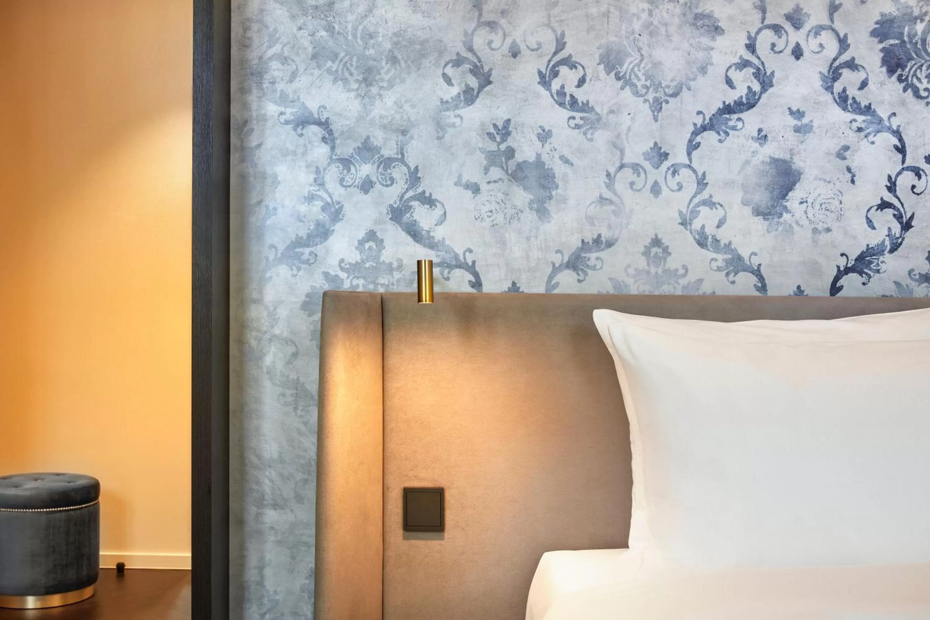 Bed in HYPERION Hotel Salzburg