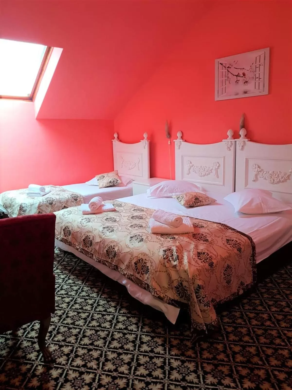 Bedroom, Bed in Hotel Darosy