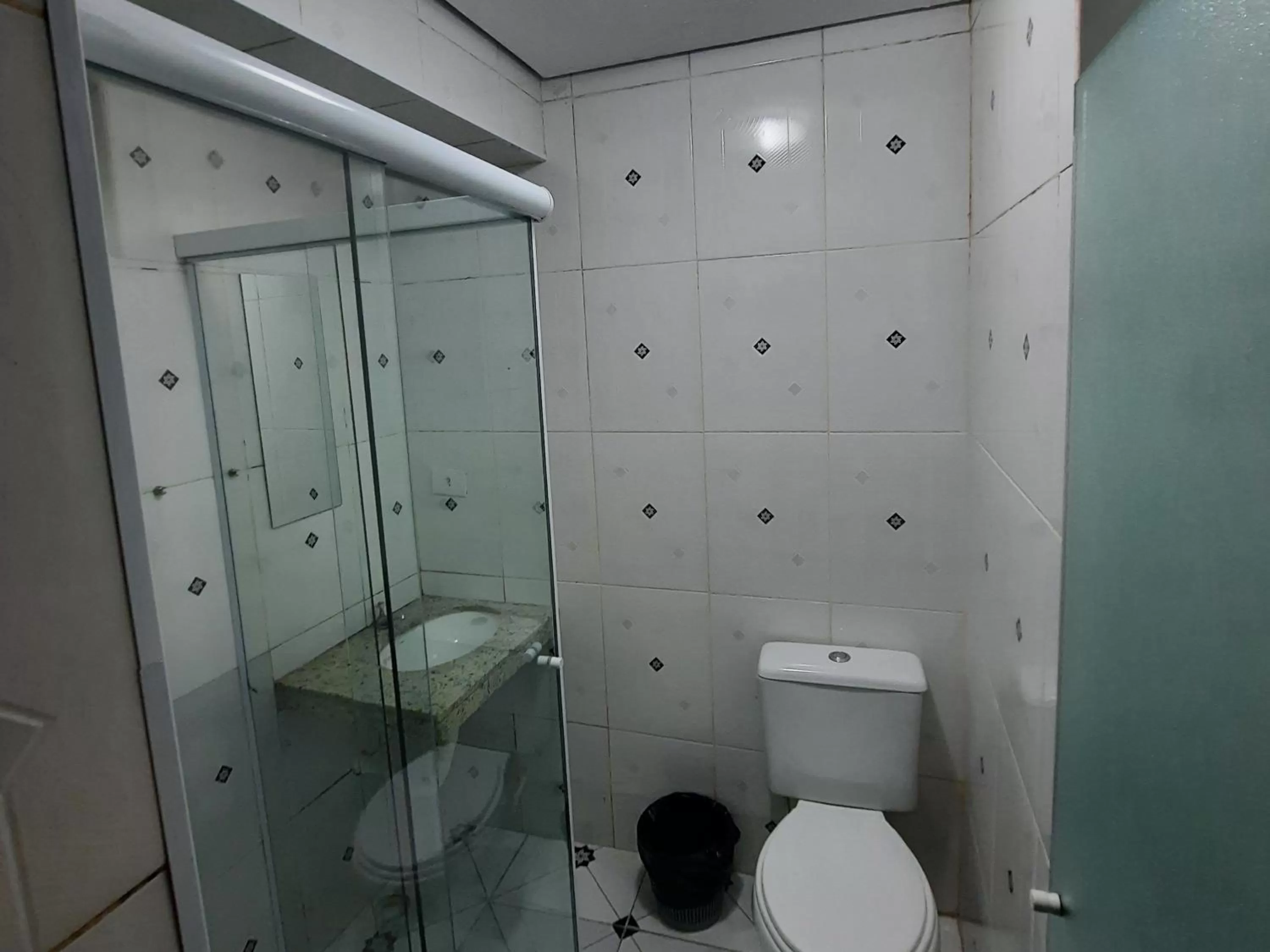 Bathroom in Hotel Praça Orione