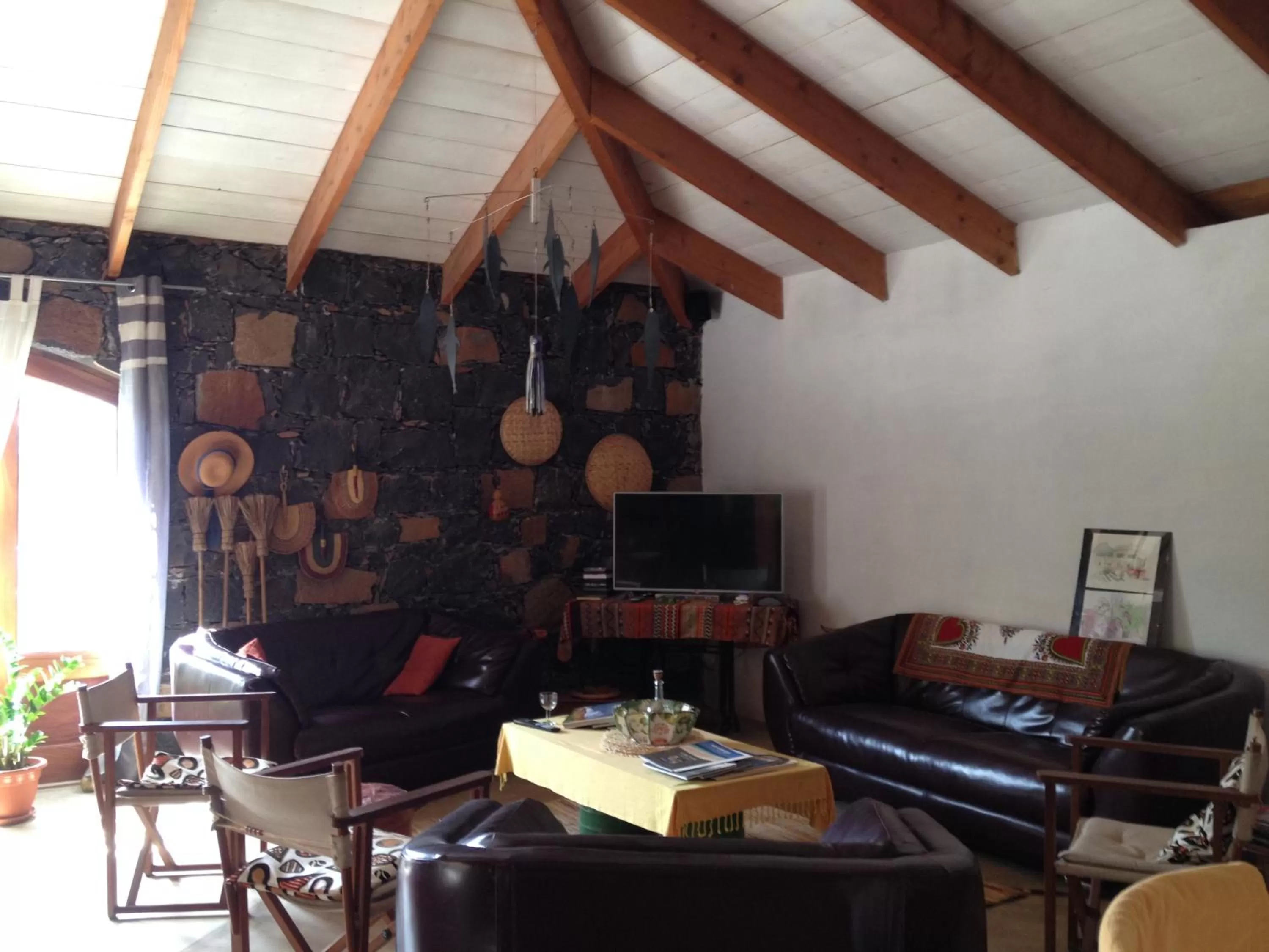 Living room in Villa Morabeza Guest House