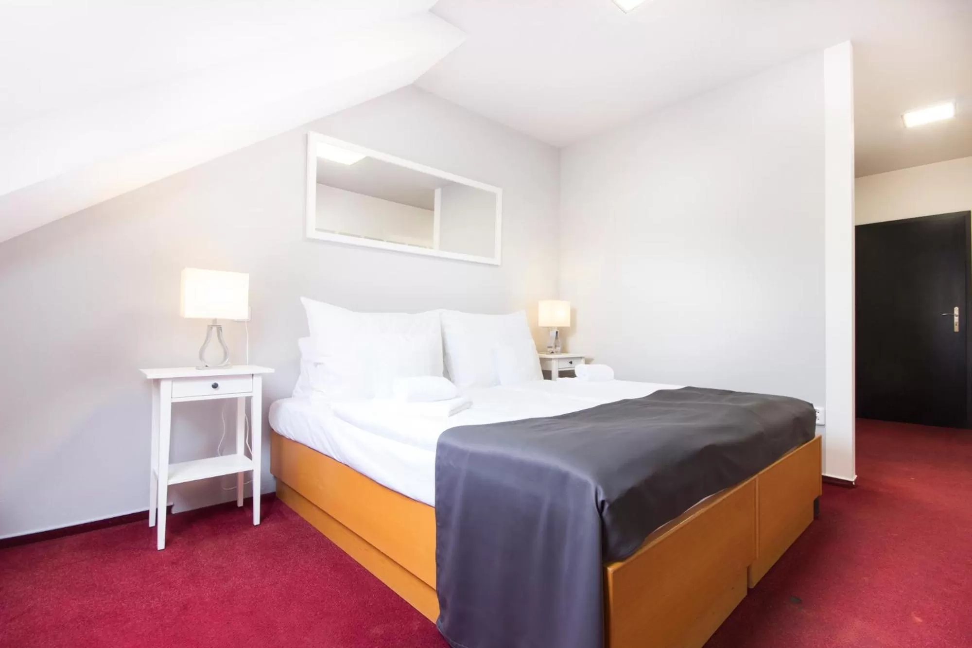 Bed in Hotel Maroli Mikulov