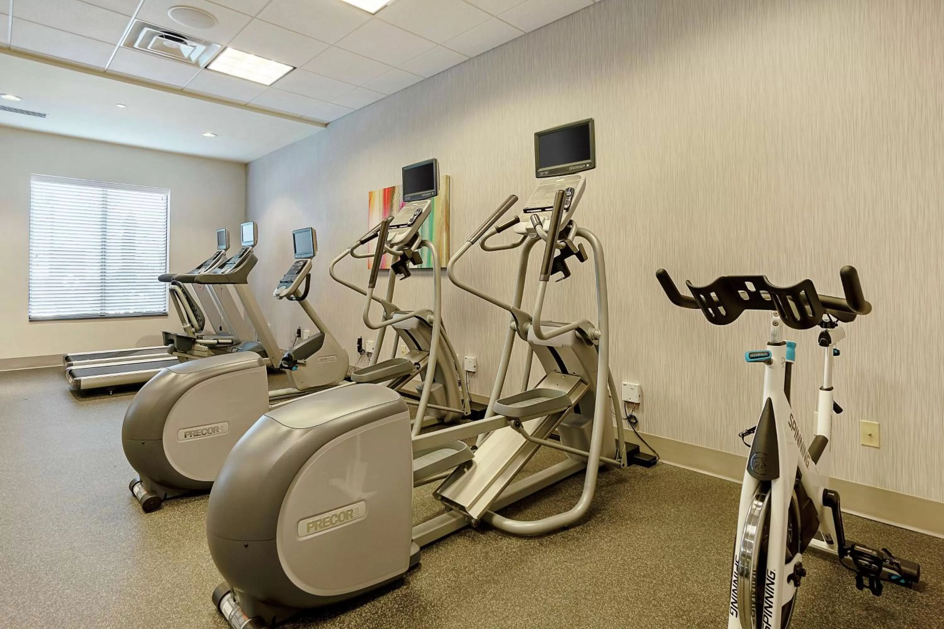 Fitness centre/facilities in Hilton Garden Inn Edmond/Oklahoma City North