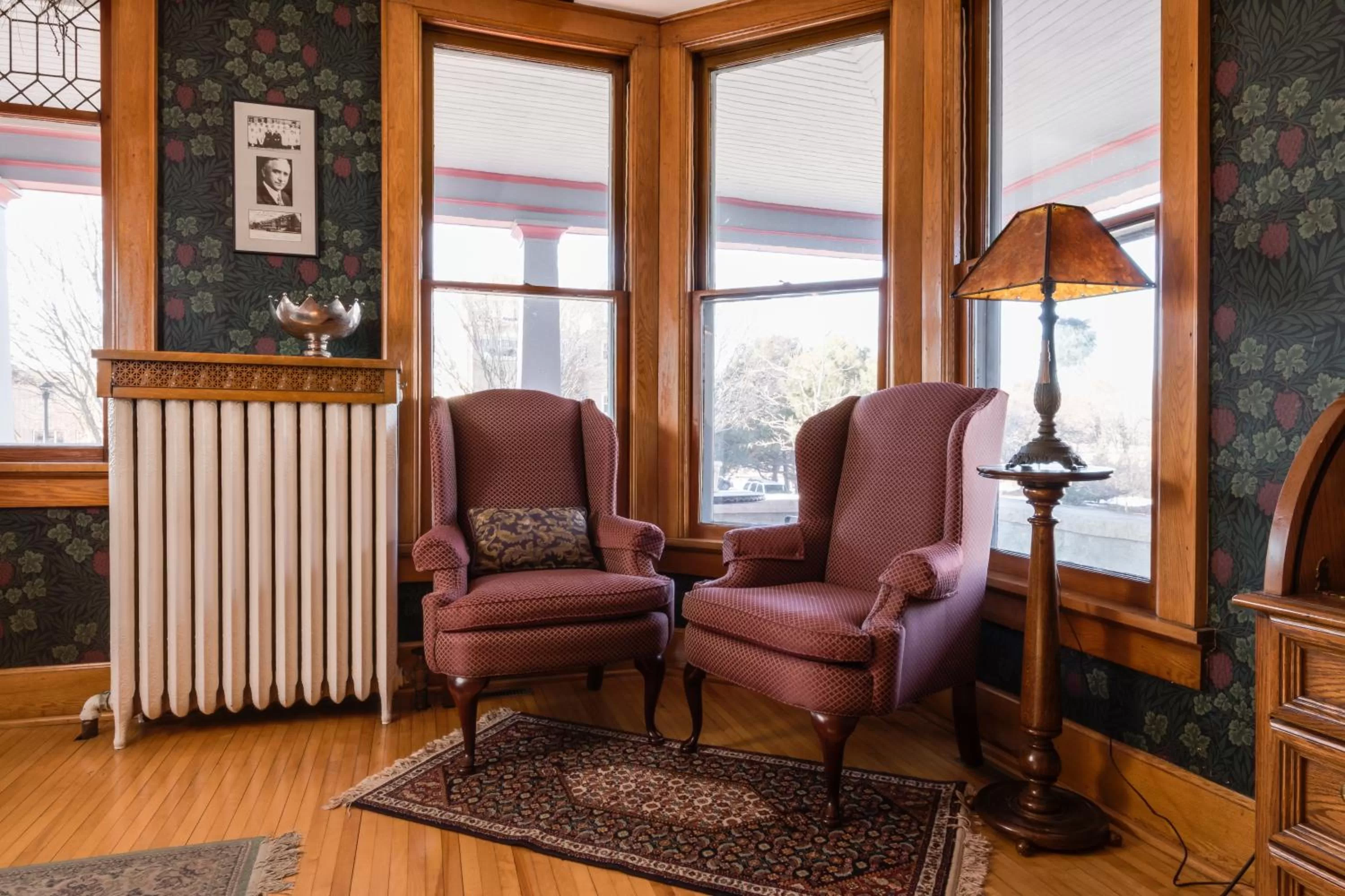 Seating area in Astor House