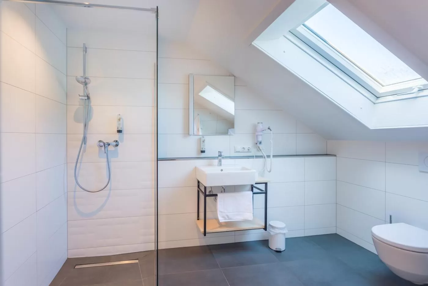 Bathroom in Hotel & Restaurant Mühlenglück