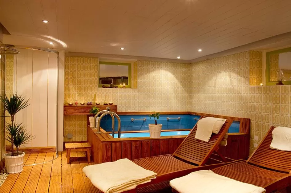Spa and wellness centre/facilities in Panoramahotel Lilienstein