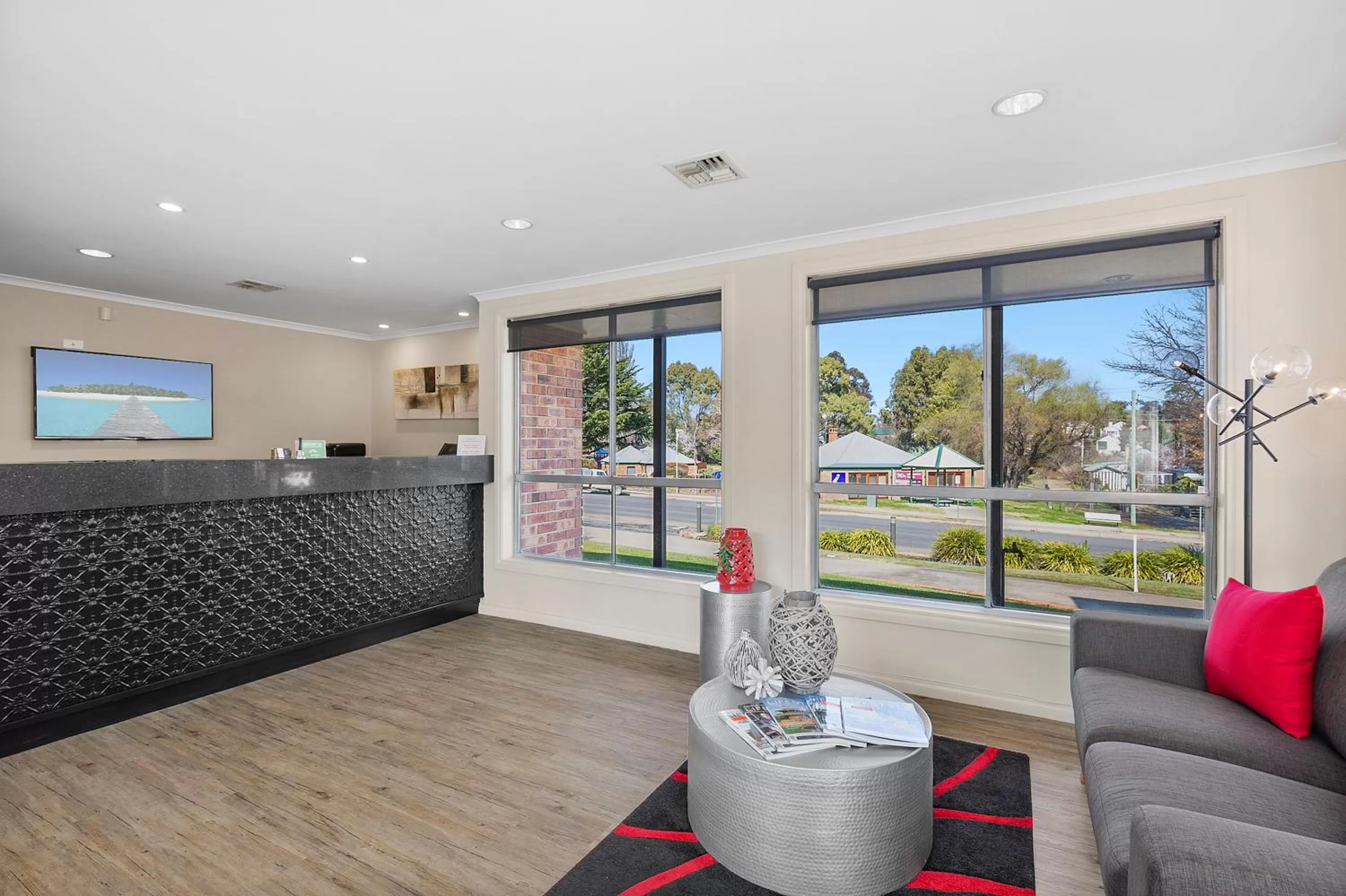 Lobby or reception in Thunderbird Motel Yass