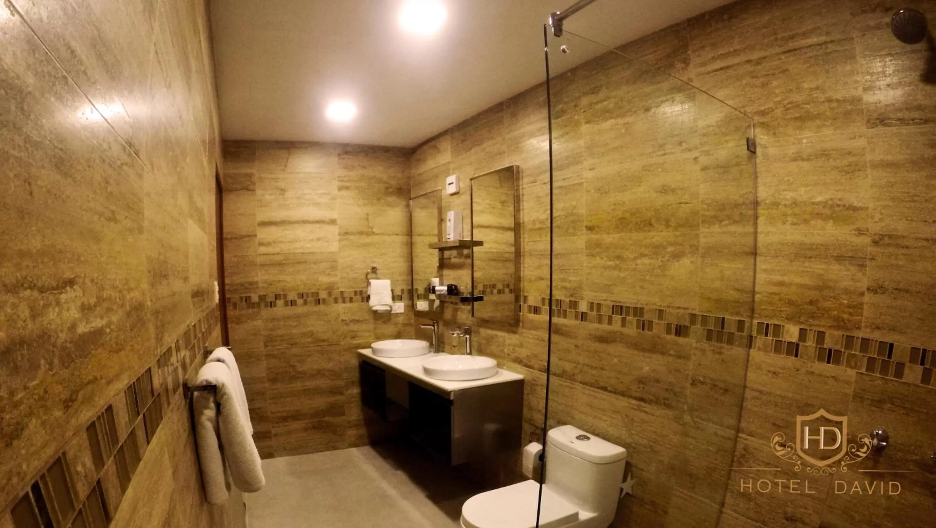 Bathroom in Hotel David