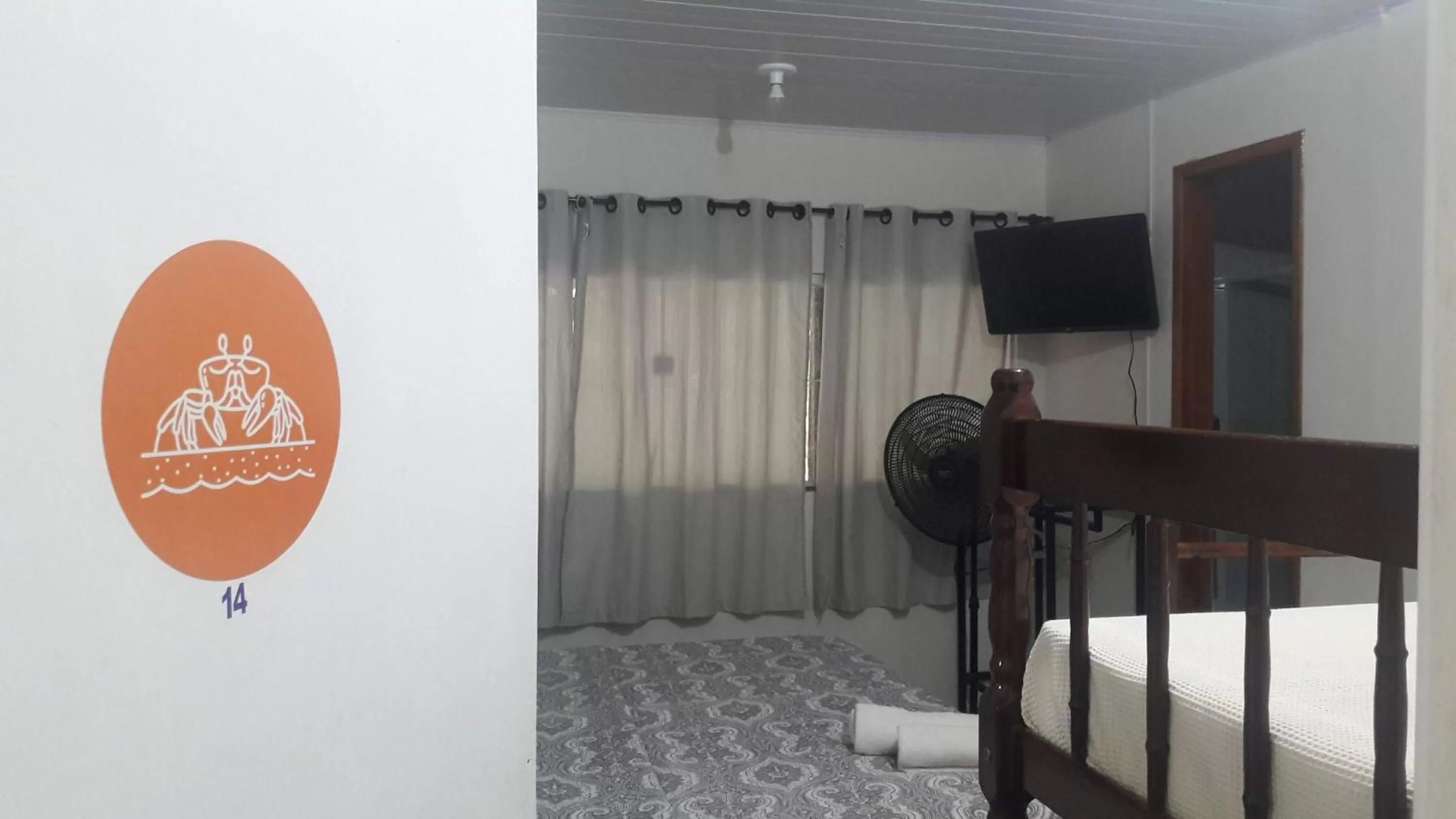 bunk bed in A Casa Morro do Moreno