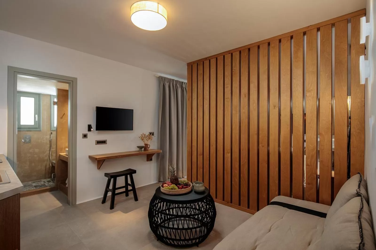 Communal lounge/ TV room in "Makava Suites" Your Luxe Urban Sanctuary