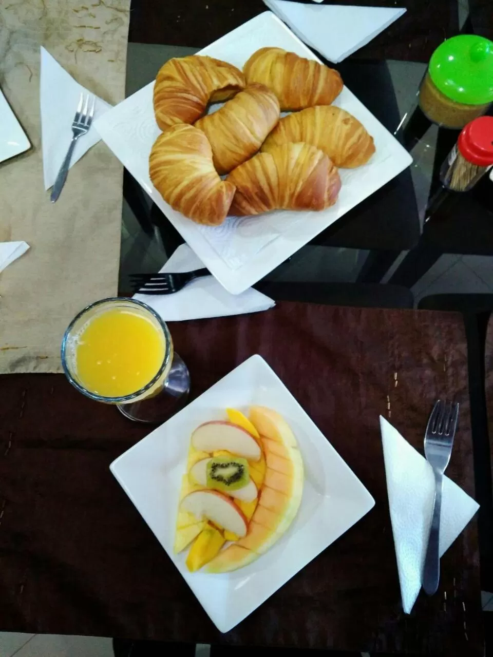 Breakfast in Hotel Casa Huesped Kiwi