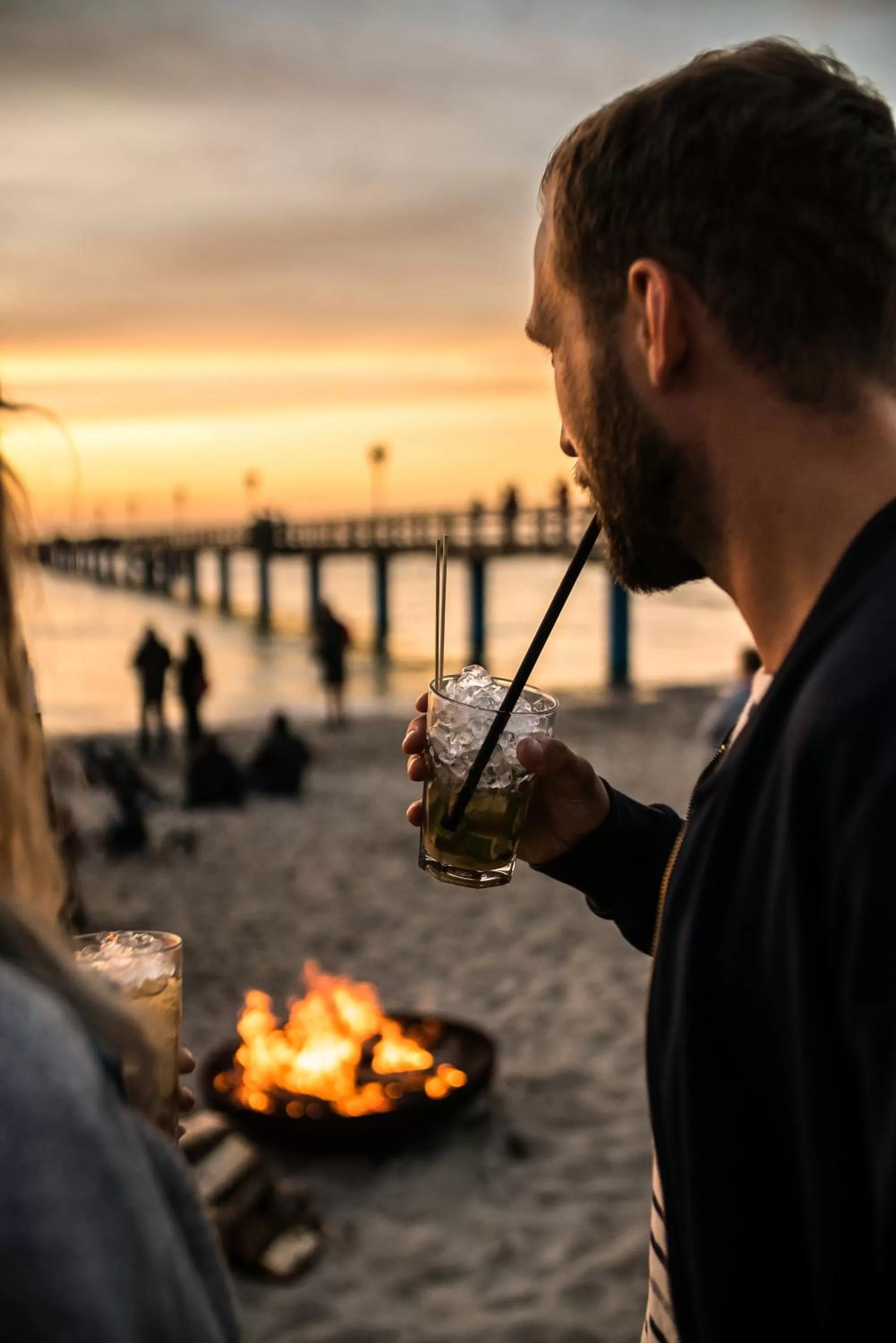 Beach in AKZENT Apartmenthotel Residenz