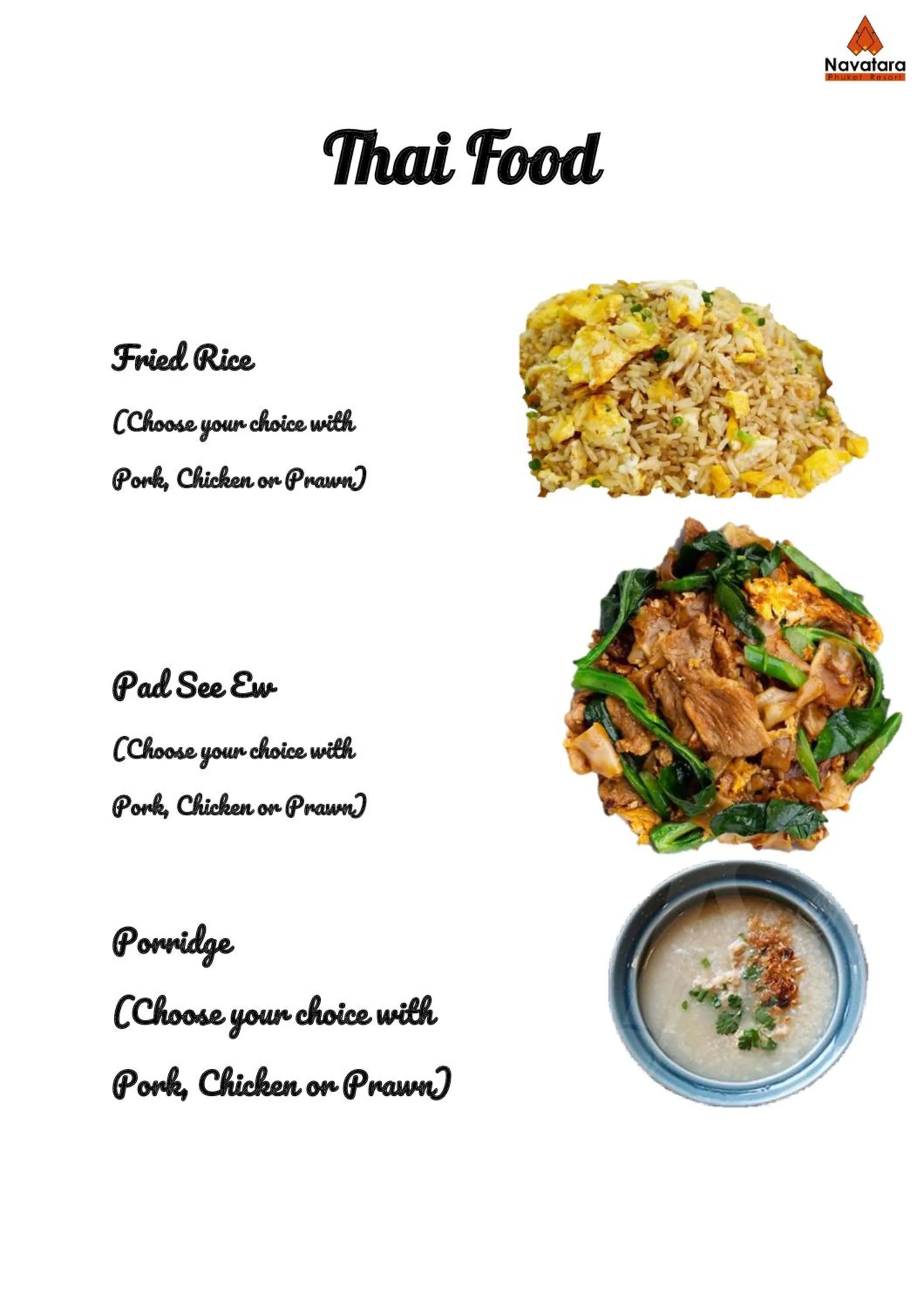 Breakfast in Navatara Phuket Resort