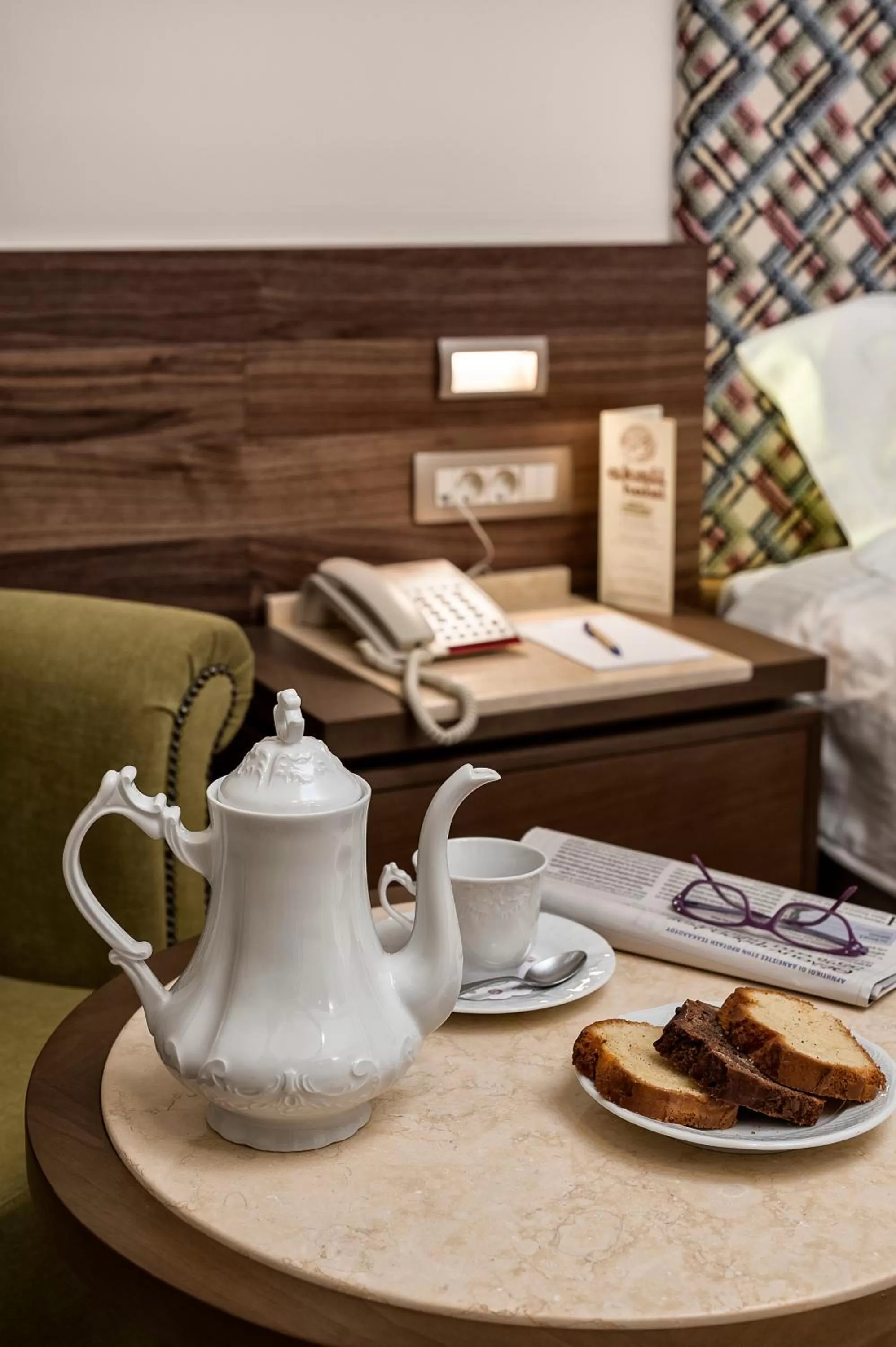 Seating area in Civitel Akali Hotel