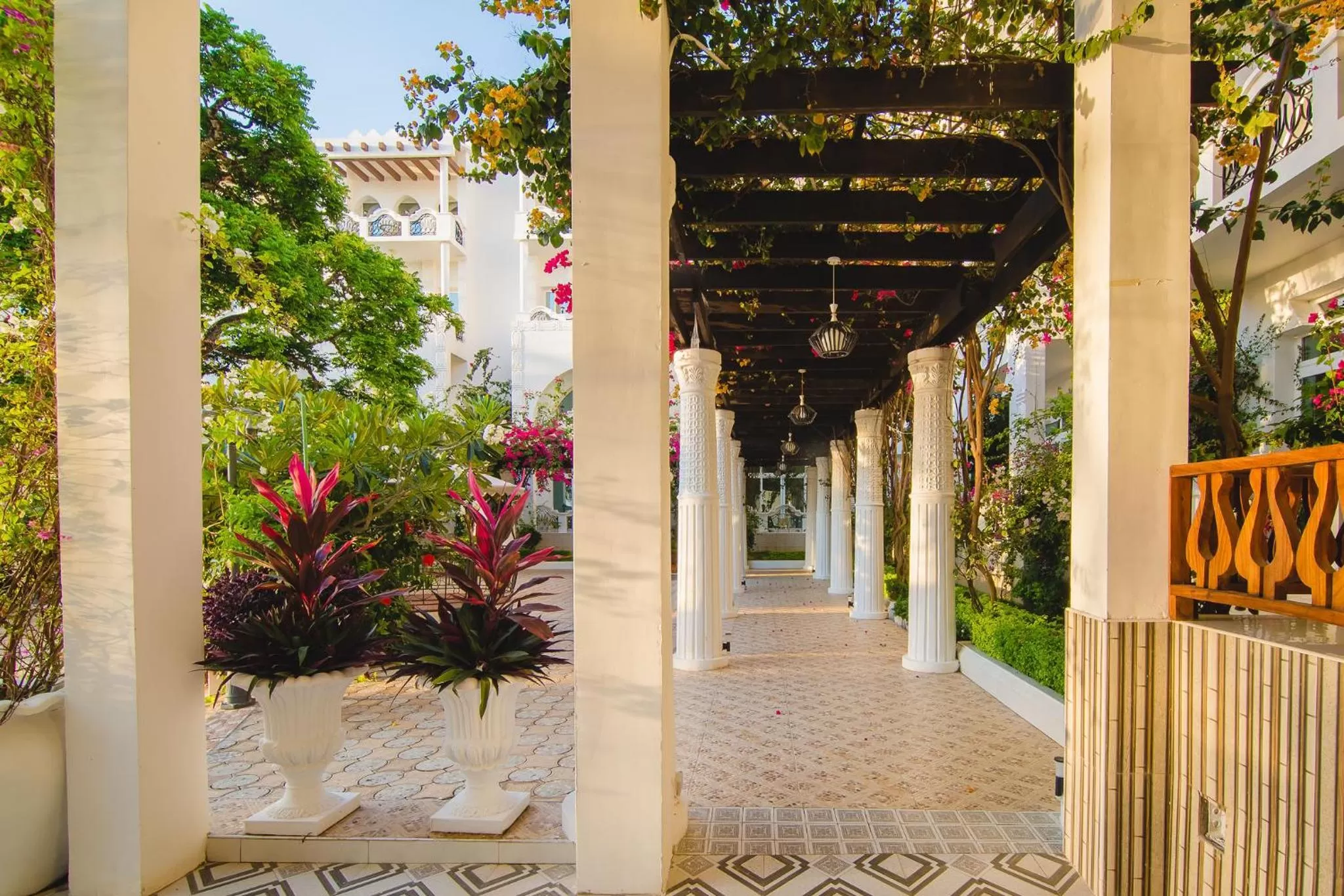 Garden in Madinat Al Bahr Business & Spa Hotel