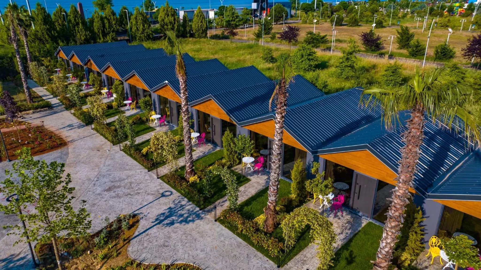 Property building, Bird's-eye View in Sandal Otel